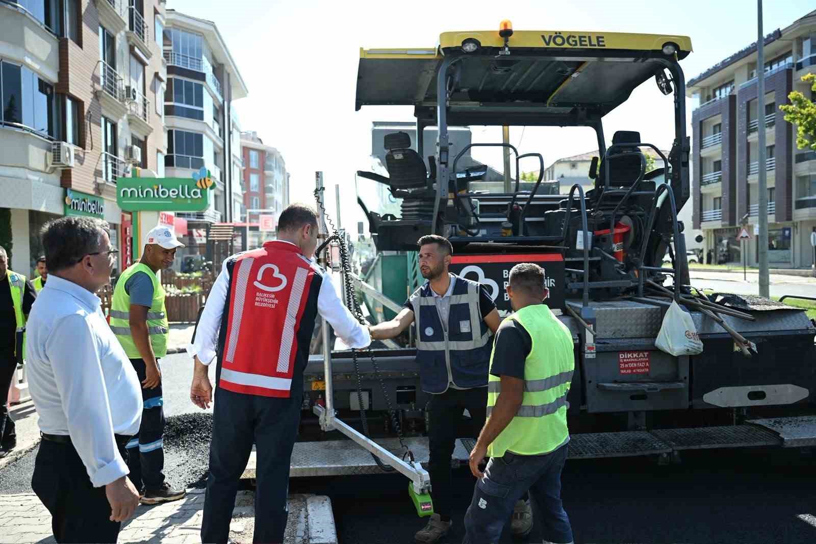SAVAŞTEPE CADDESİ MODERN YÜZÜNE KAVUŞTU