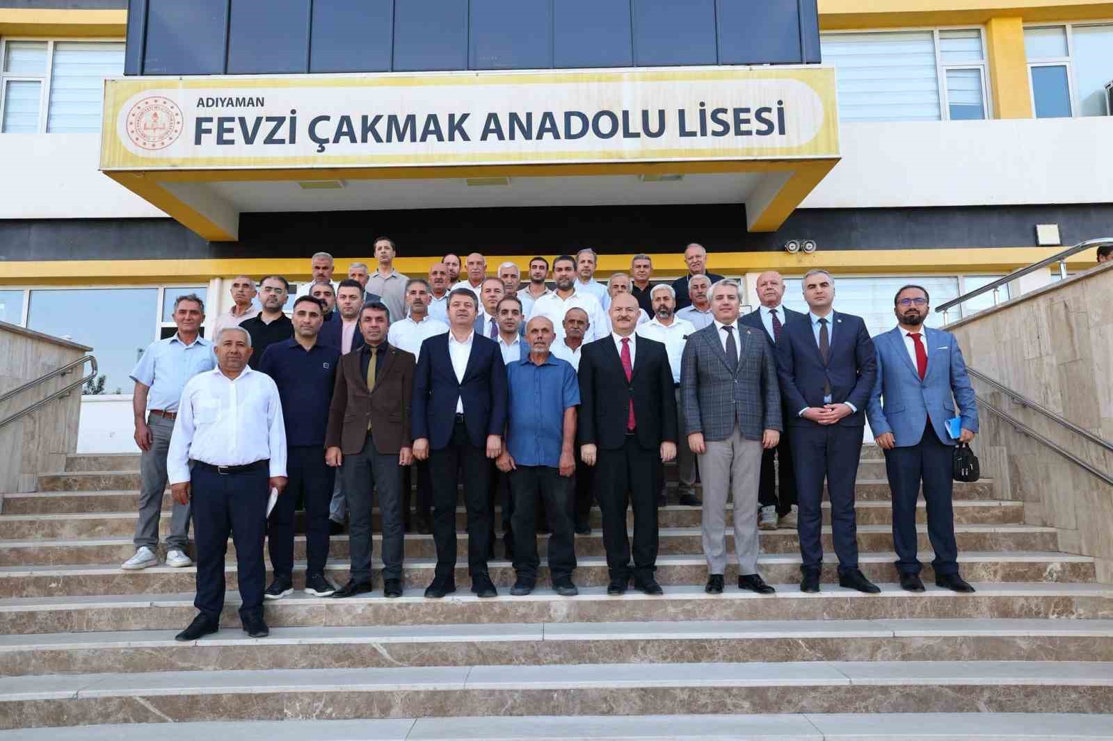 ADIYAMAN’DA "HALK VE GÜVENLİK" TOPLANTILARI DEVAM EDİYOR