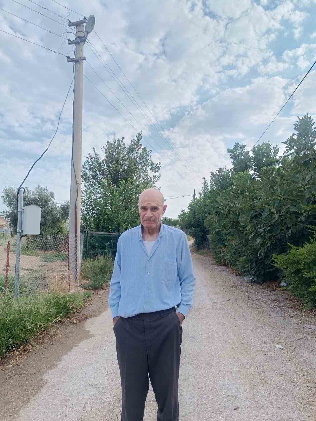 SERİK’TE 3 GÜNDÜR ARANAN ALZAYMIR HASTASI YAŞLI ADAM LİMON BAHÇESİNDE ÖLÜ BULUNDU