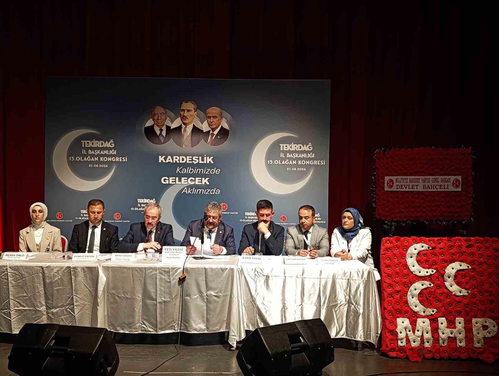 MHP GENEL BAŞKAN YARDIMCISI YILDIZ TEKİRDAĞ’DA
