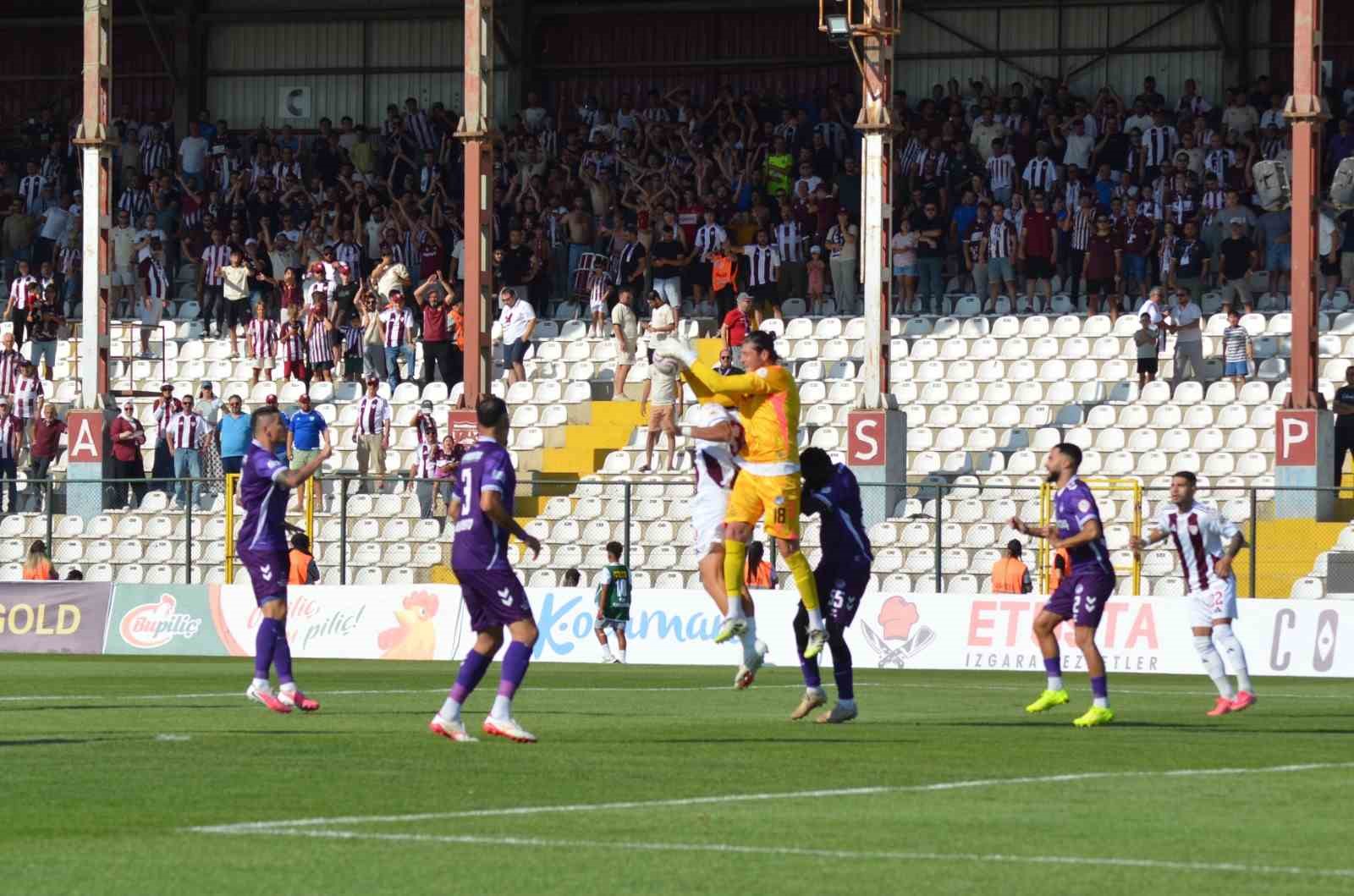TRENDYOL 1. LİG: BANDIRMASPOR: 1 - ANKARA KEÇİÖRENGÜCÜ: 1