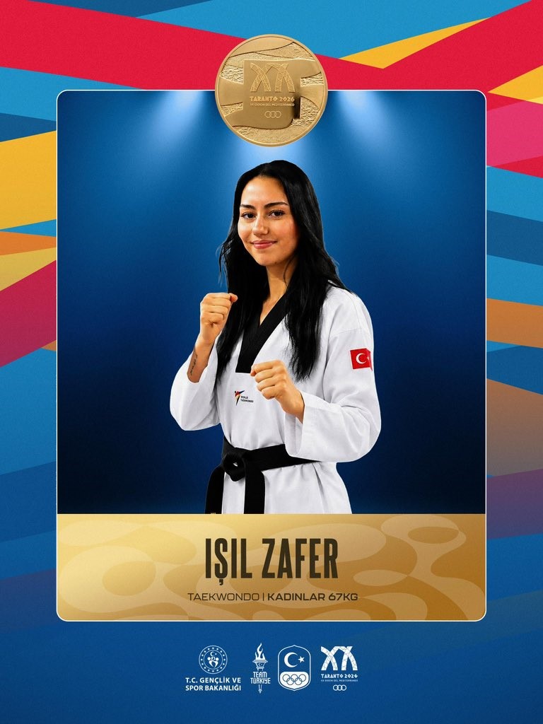 IŞIL ZAFER, AKDENİZ OYUNLARI ŞAMPİYONU
