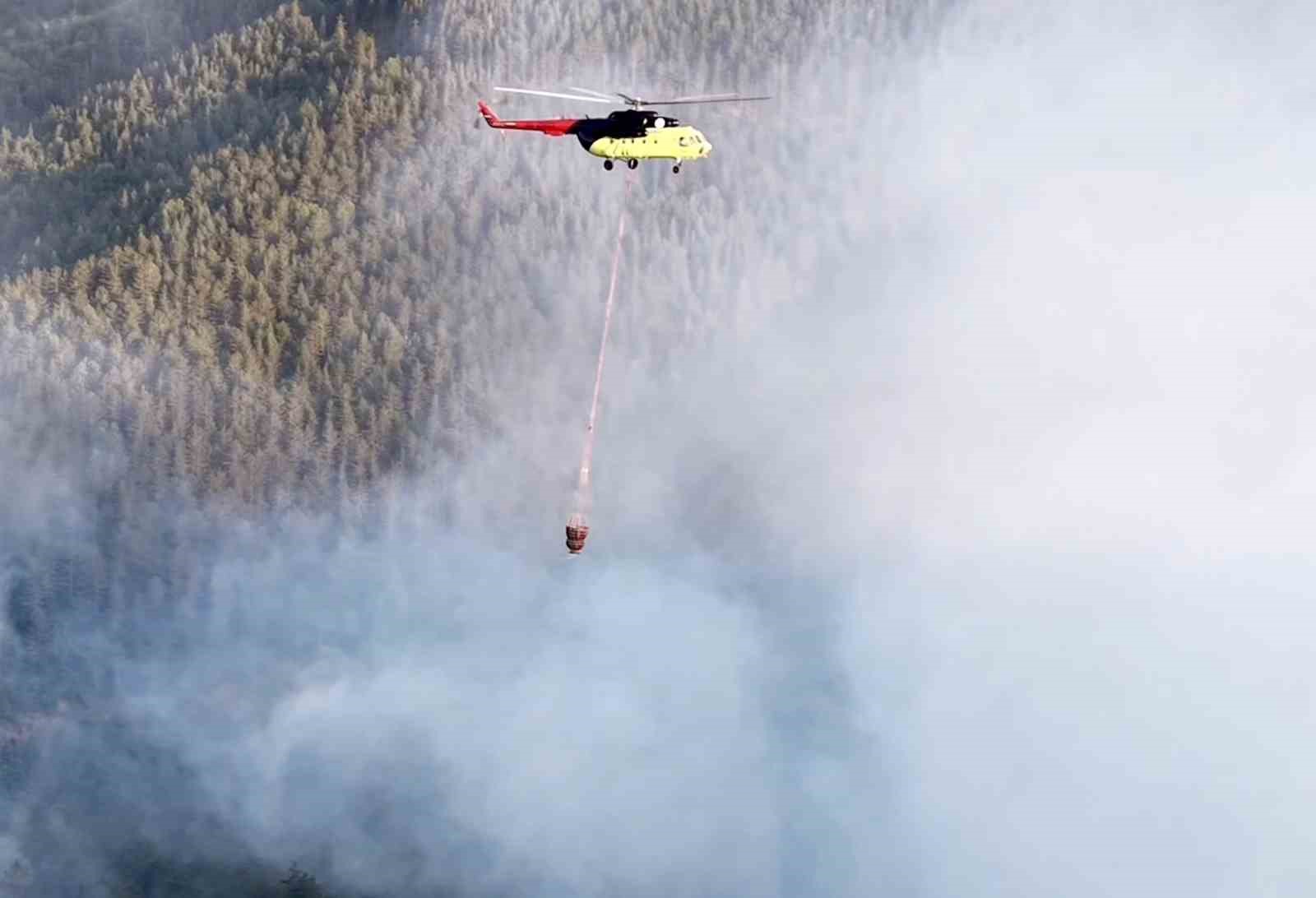 KASTAMONU’DA ÇIKAN ORMAN YANGINI KONTROL ALTINA ALINDI