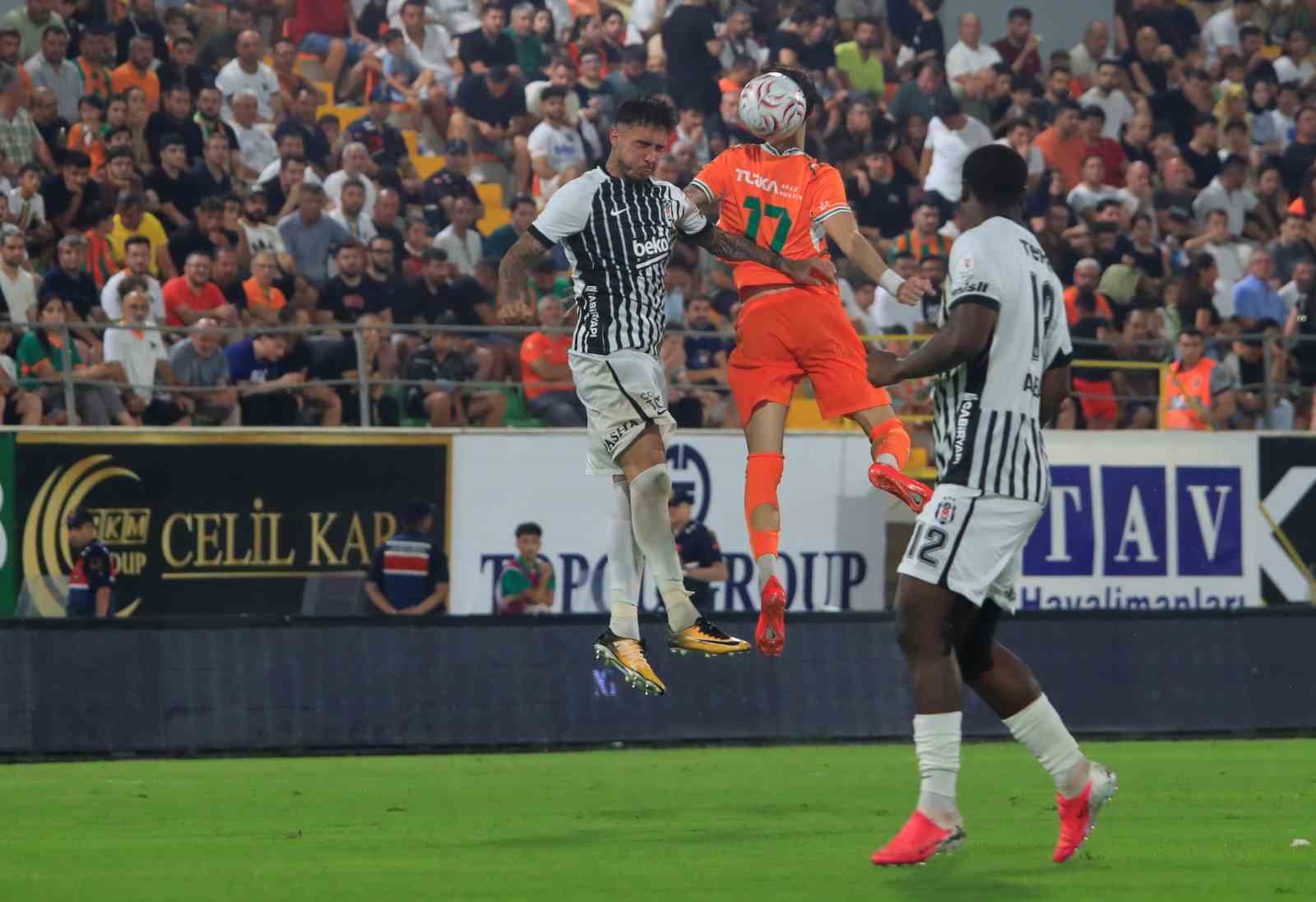 TRENDYOL SÜPER LİG: CORENDON ALANYASPOR: 1 - BEŞİKTAŞ: 0 (MAÇ SONUCU)