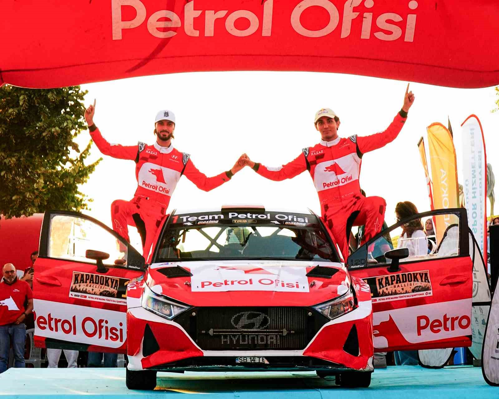 TEAM PETROL OFİSİ KAPADOKYA RALLİSİ’Nİ BİRİNCİ SIRADA TAMAMLADI