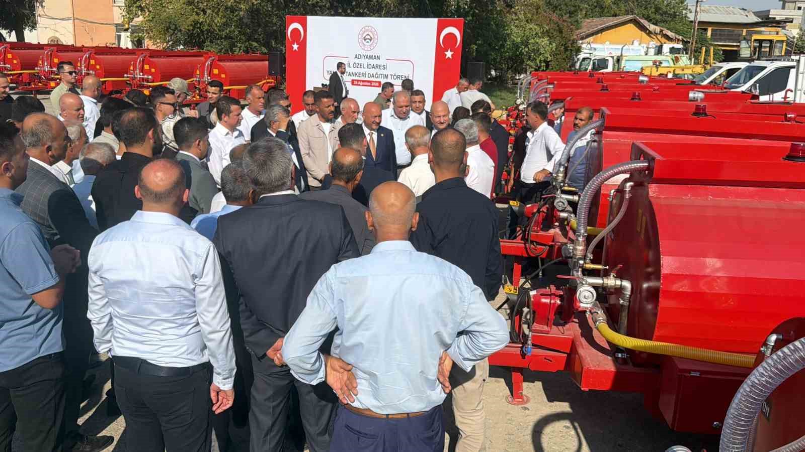 ADIYAMAN’DA ORMAN YANGINI ÖNLEMİ: ALEVLER BÜYÜMEDEN MÜDAHALE İÇİN 36 TANKER