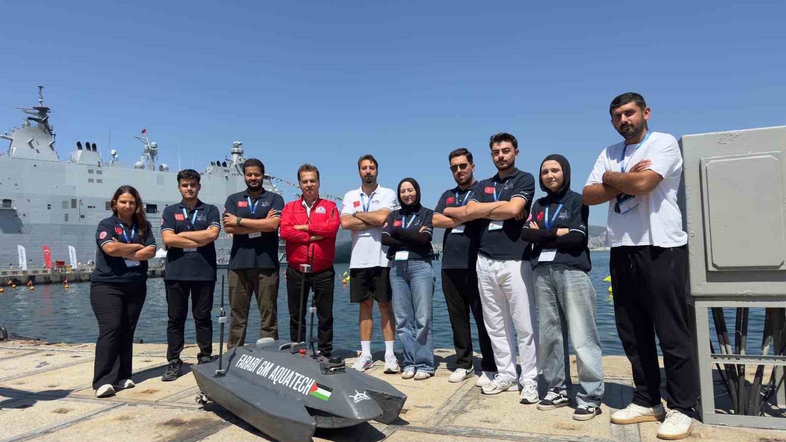 SİVASLI ÖĞRENCİLERİN GELİŞTİRDİĞİ İNSANSIZ DENİZ ARACINA TEKNOFEST’TEN ÖDÜL