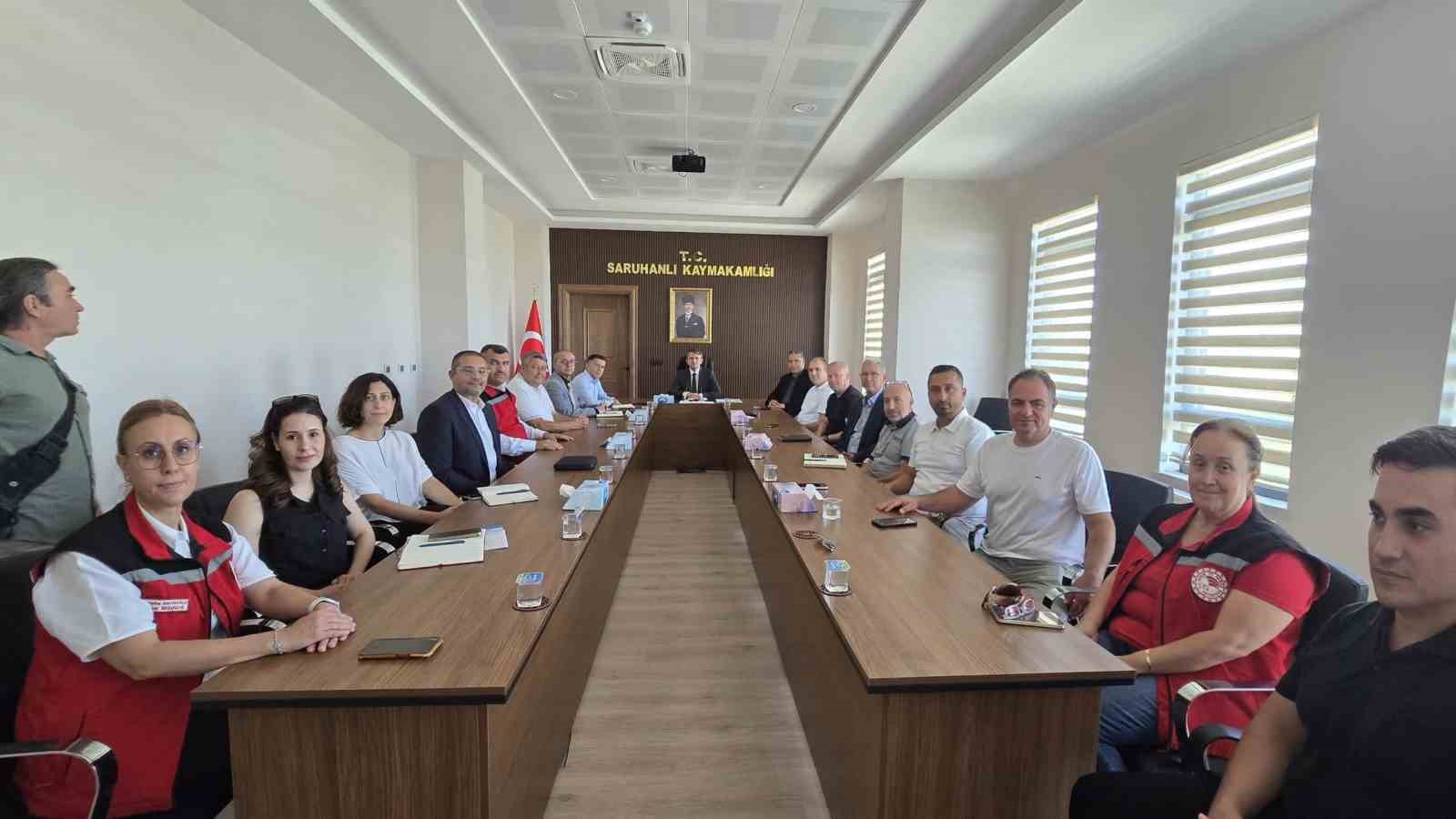 SARUHANLI’DA TARIMSAL ÜRETİM İÇİN YENİ ADIMLAR MASADA