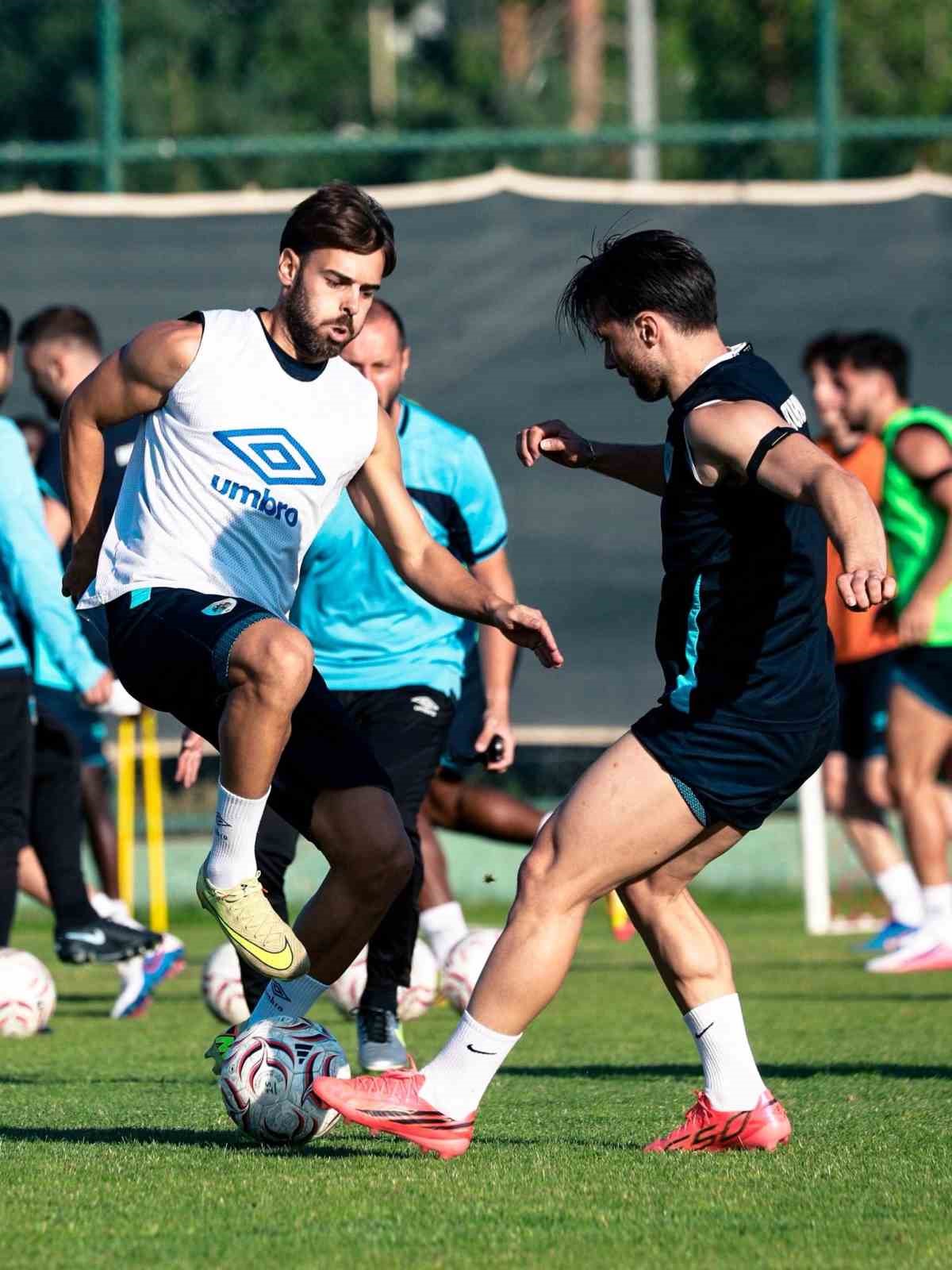 ERZURUMSPOR FK, GENÇLERBİRLİĞİ MAÇI HAZIRLIKLARINI SÜRDÜRDÜ