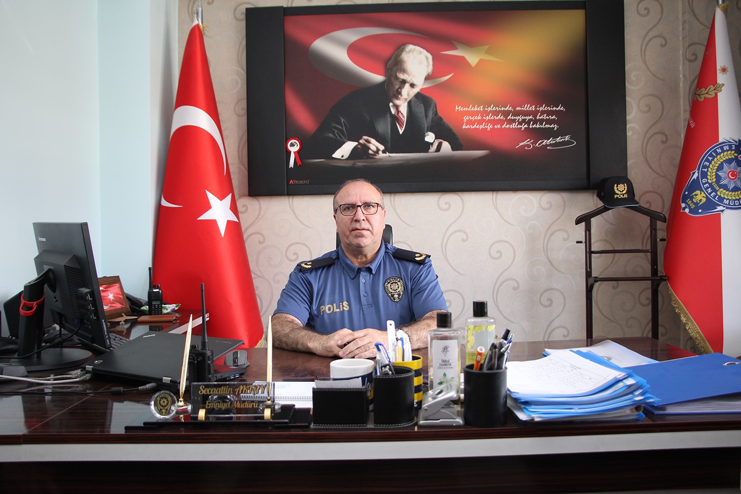 KULA İLÇE EMNİYET MÜDÜRÜ AKTAY TURGUTLU’YA ATANDI