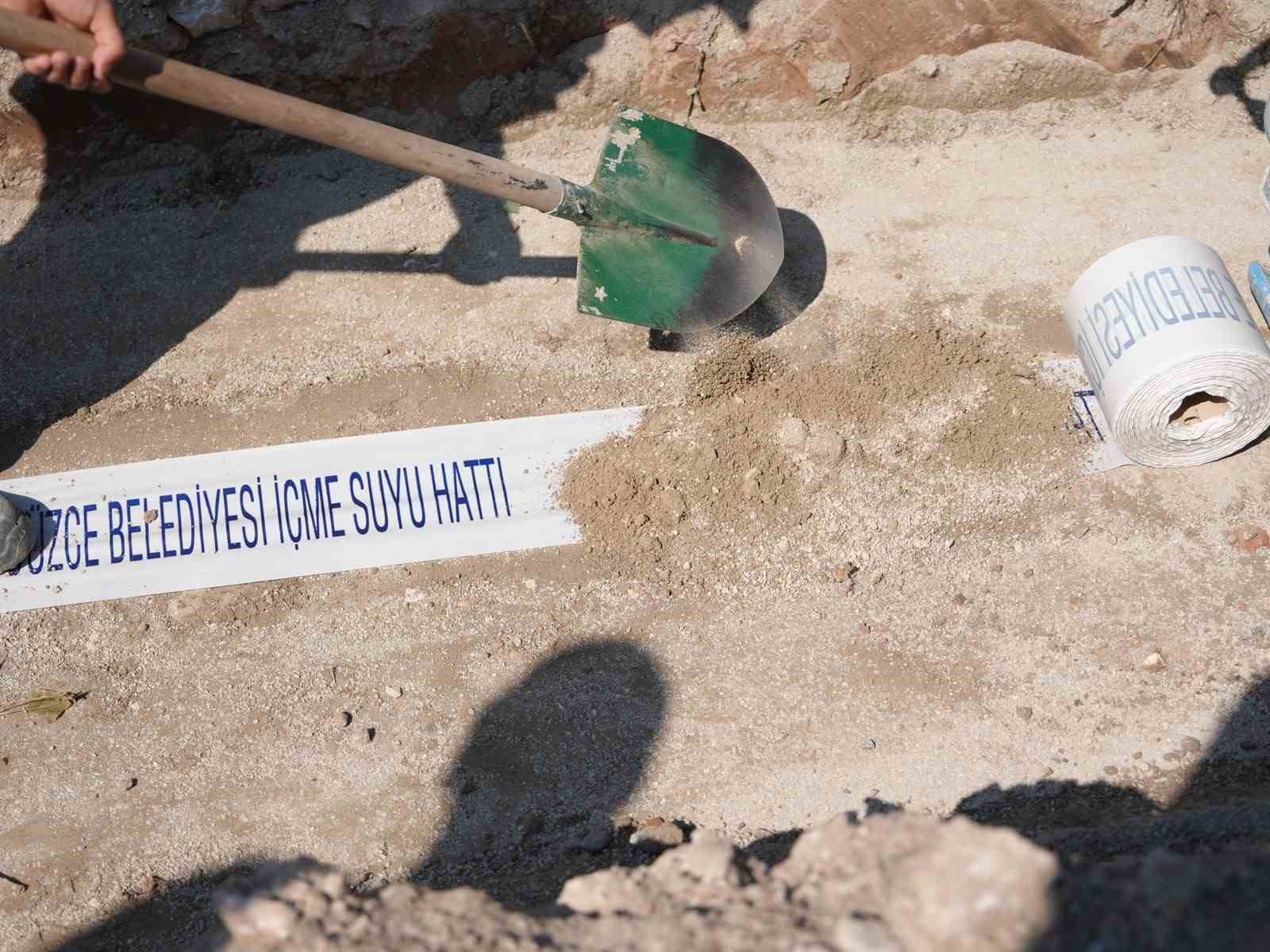 İÇME SUYU ŞEBEKESİNDE 35 KİLOMETRELİK İMALAT TAMAM