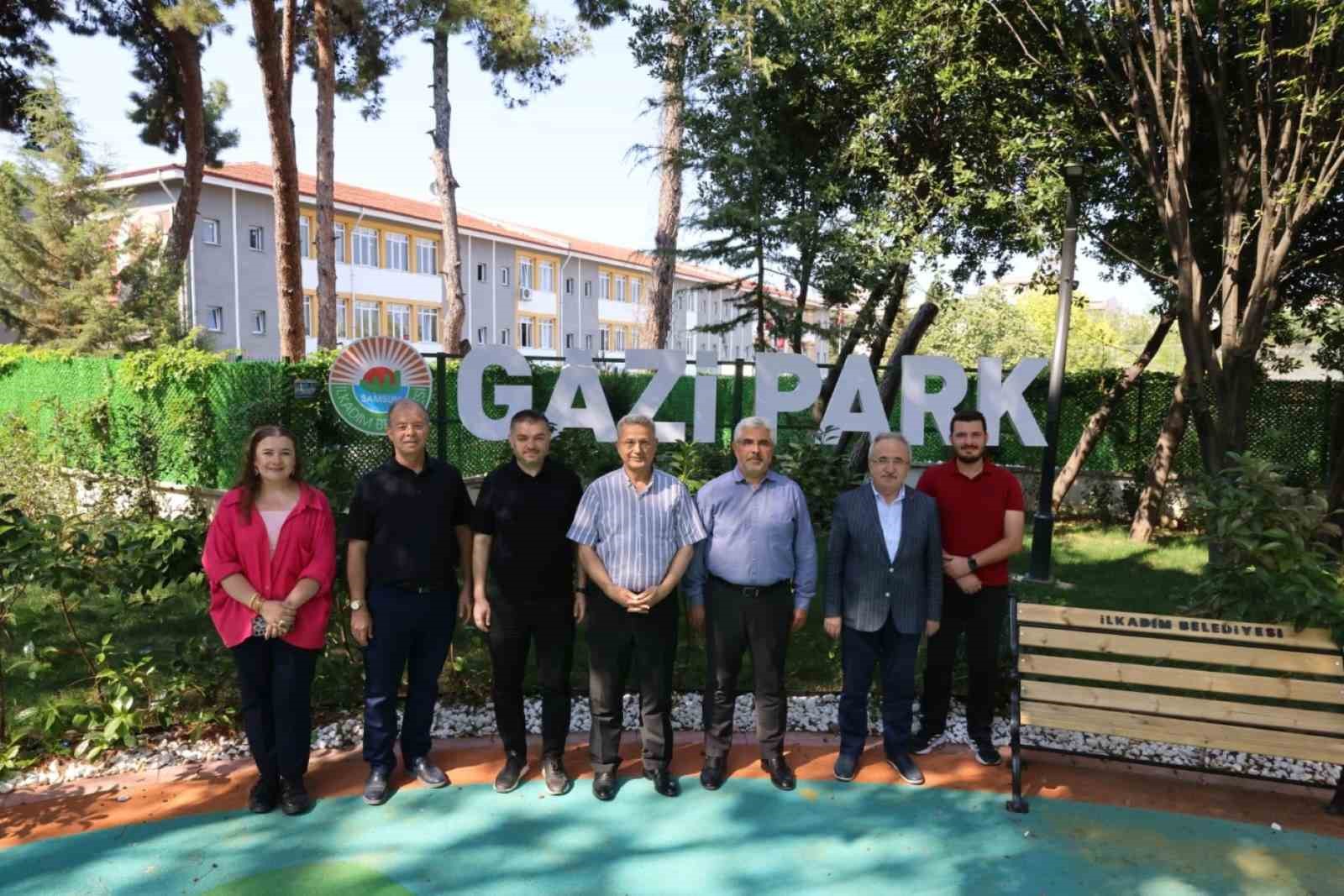 GAZİ PARK’TA DEĞİŞİM TAMAMLANDI