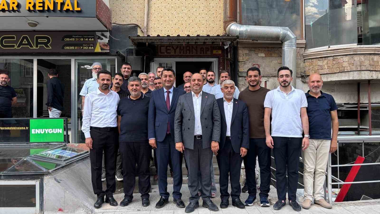 MTSO BAŞKAN ADAYI BOYRAZ’DAN SAADET PARTİSİ’NE ZİYARET