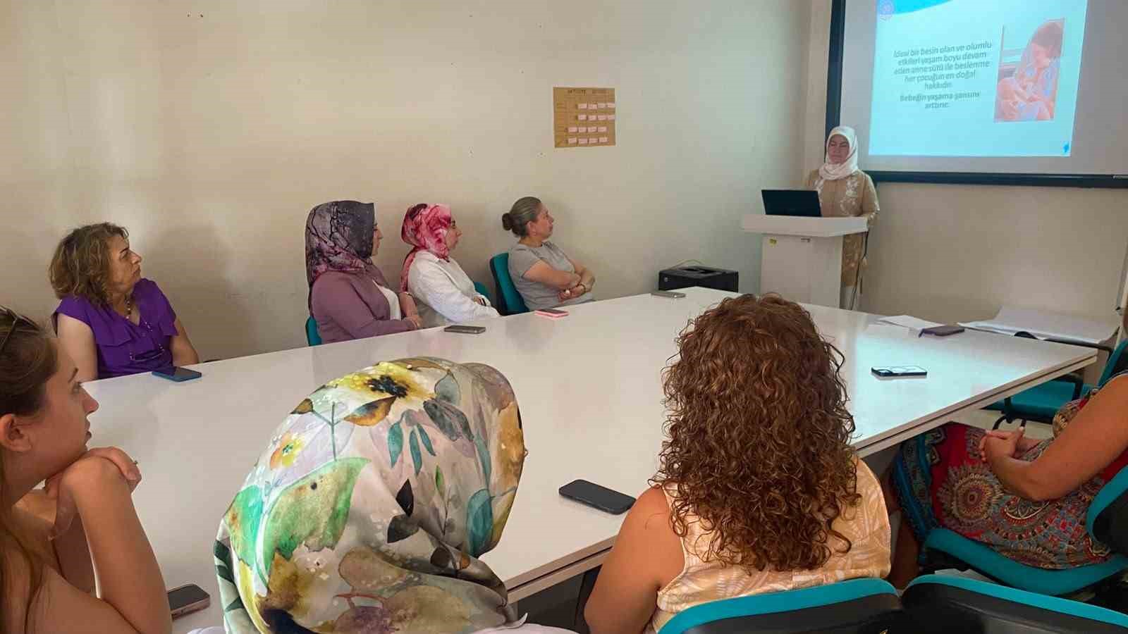 ESKİŞEHİR’DE ANNE SÜTÜNÜN ÖNEMİ ANLATILDI