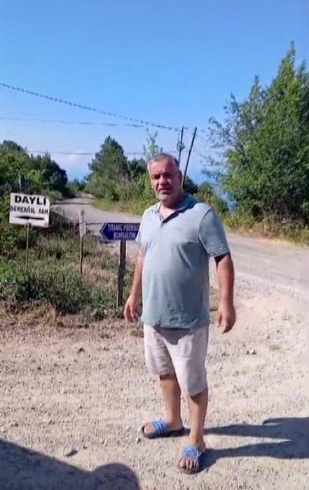 SİNOP’TA 27 YILDIR YAPILMAYAN ŞEHİTLİK YOLU İÇİN YETKİLİLERE ÇAĞRI