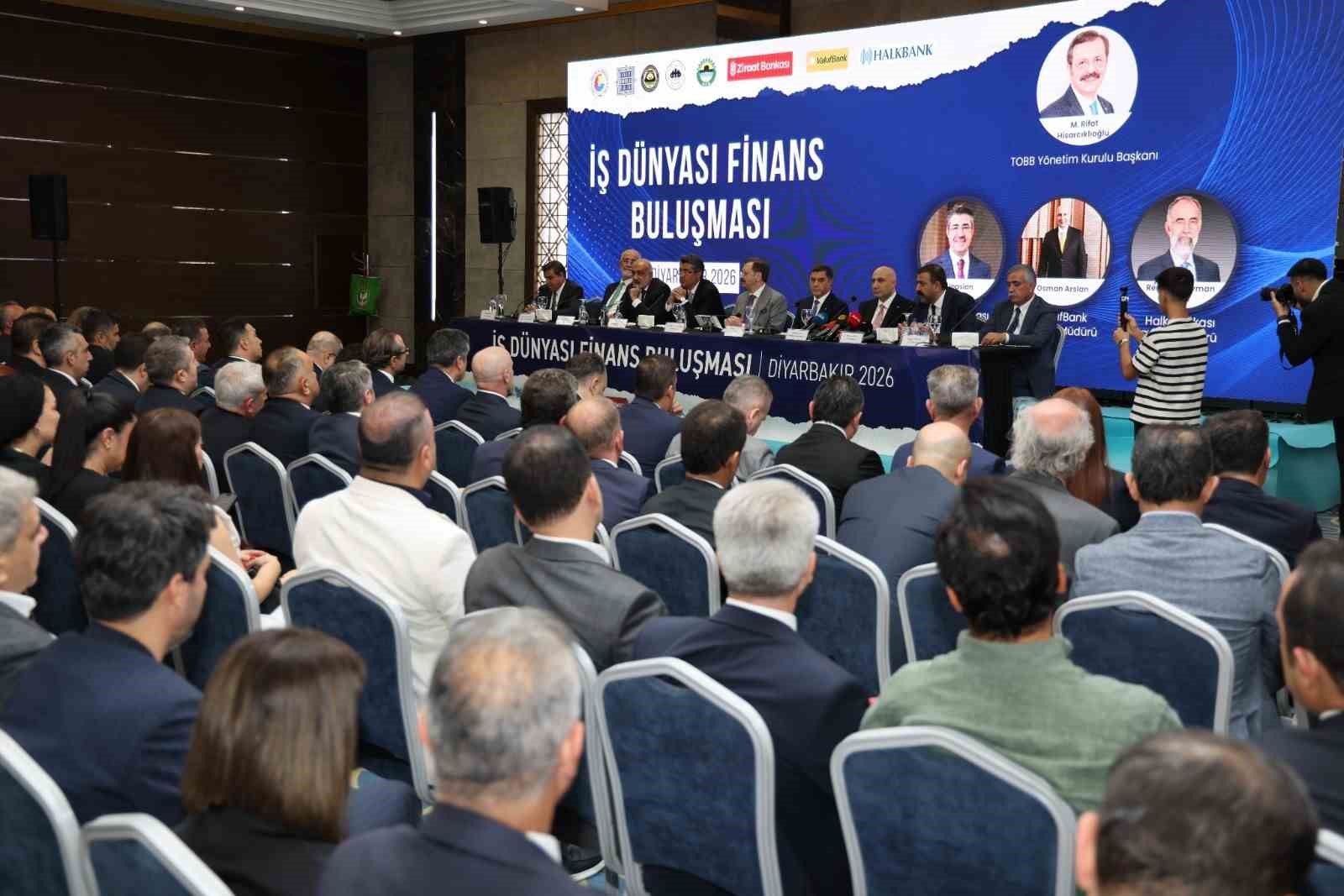 DİYARBAKIR’DA "İŞ DÜNYASI FİNANS BULUŞMASI"