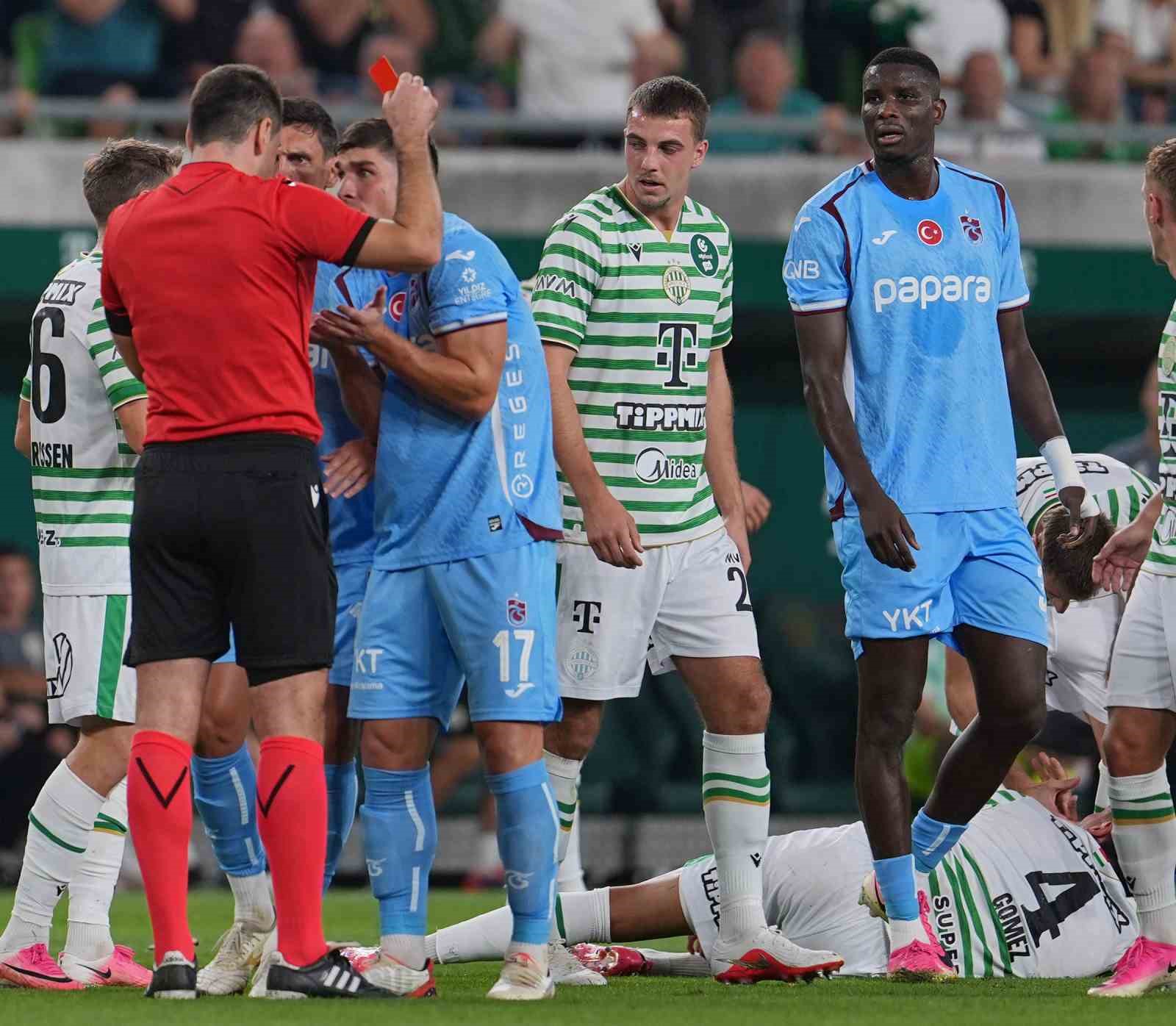 UEFA AVRUPA LİGİ: FERENCVAROS: 1 - TRABZONSPOR: 0 (İLK YARI)