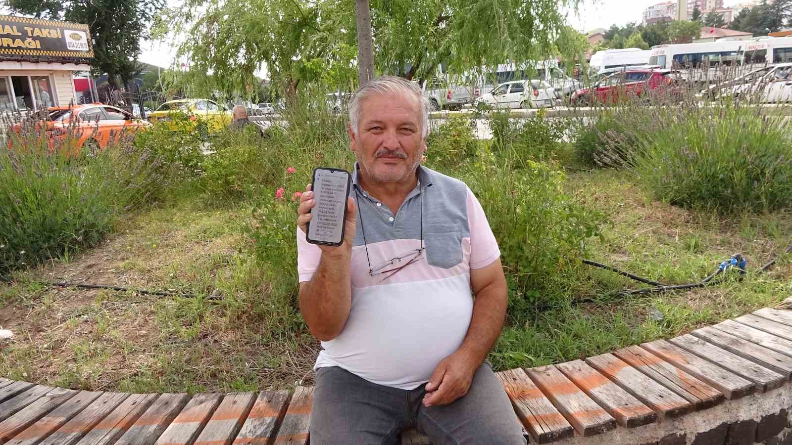 GELEN MESAJI ONAYLADI, NEREDEYSE 150 BİN LİRASINDAN OLUYORDU