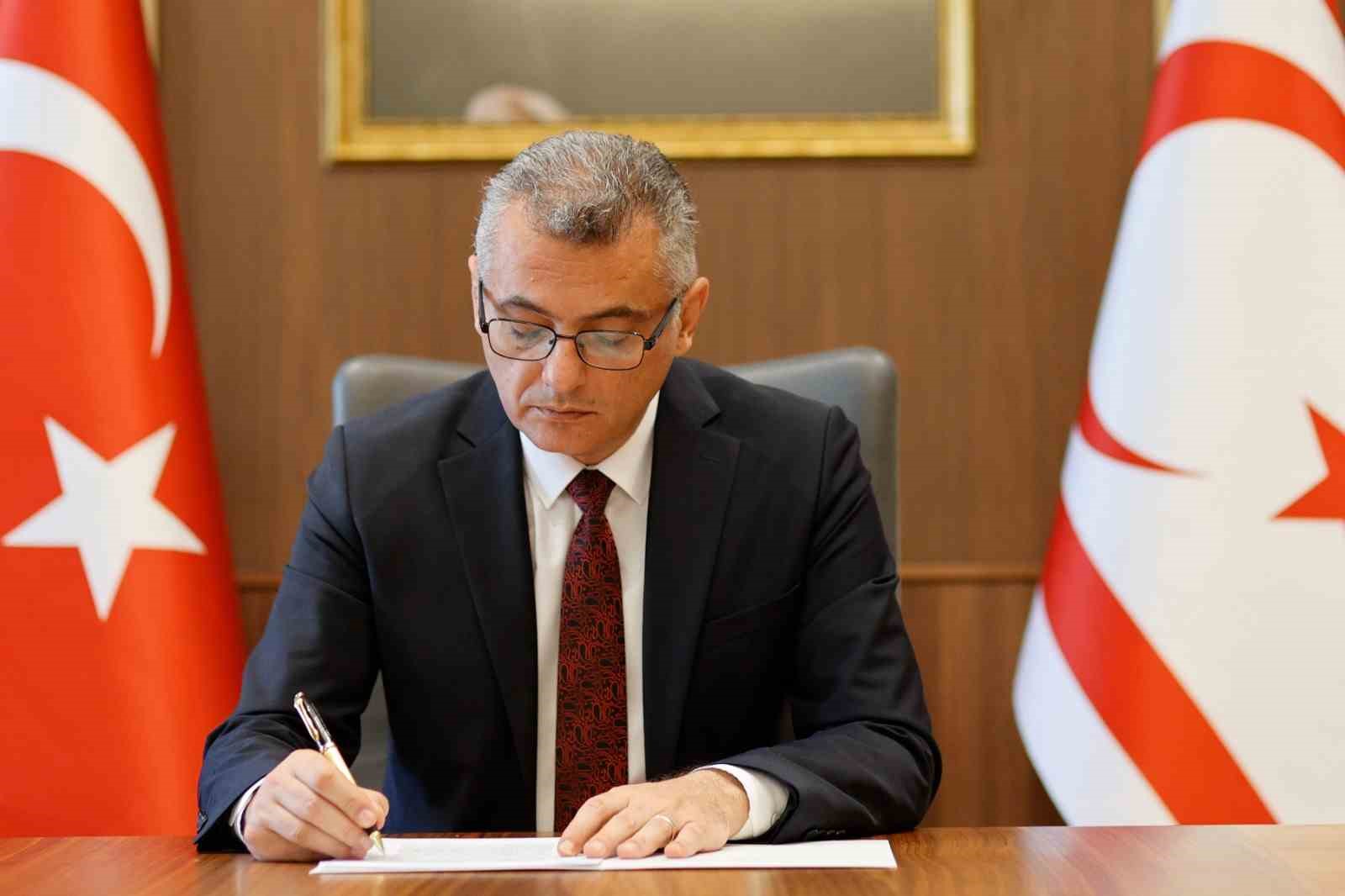 KKTC CUMHURBAŞKANI ERHÜRMAN’DAN BM, AB VE BARCELONA’YA ÜÇ AYRI MEKTUP