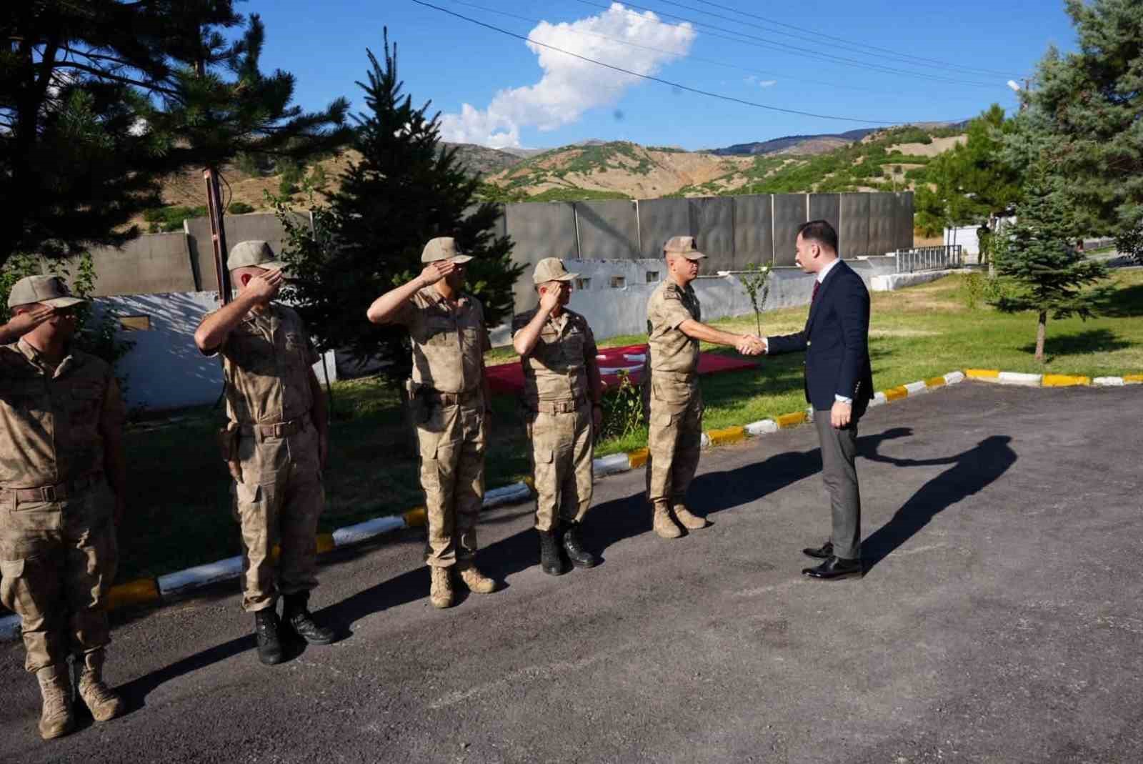 KAYMAKAM GÜVENLİK ÇALIŞMALARINI İNCELEDİ