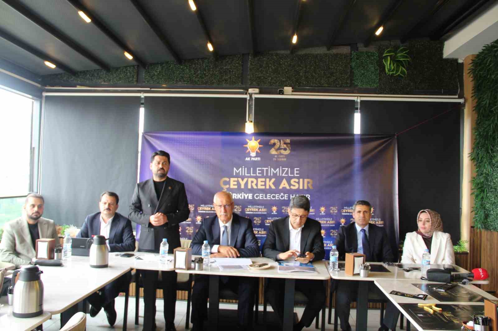 AK PARTİ BİNGÖL İL BAŞKANI SEVEN: "TEŞKİLAT OLARAK SAHADAYIZ"
