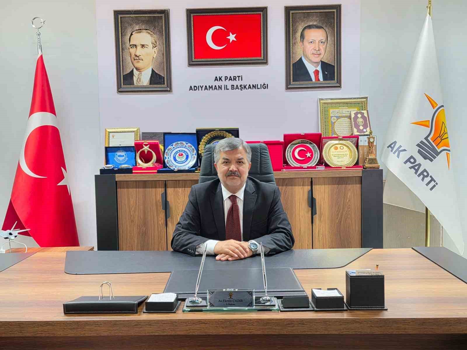 BAŞKANI ÇADIR, 30 AĞUSTOS ZAFER BAYRAMI’NI KUTLADI