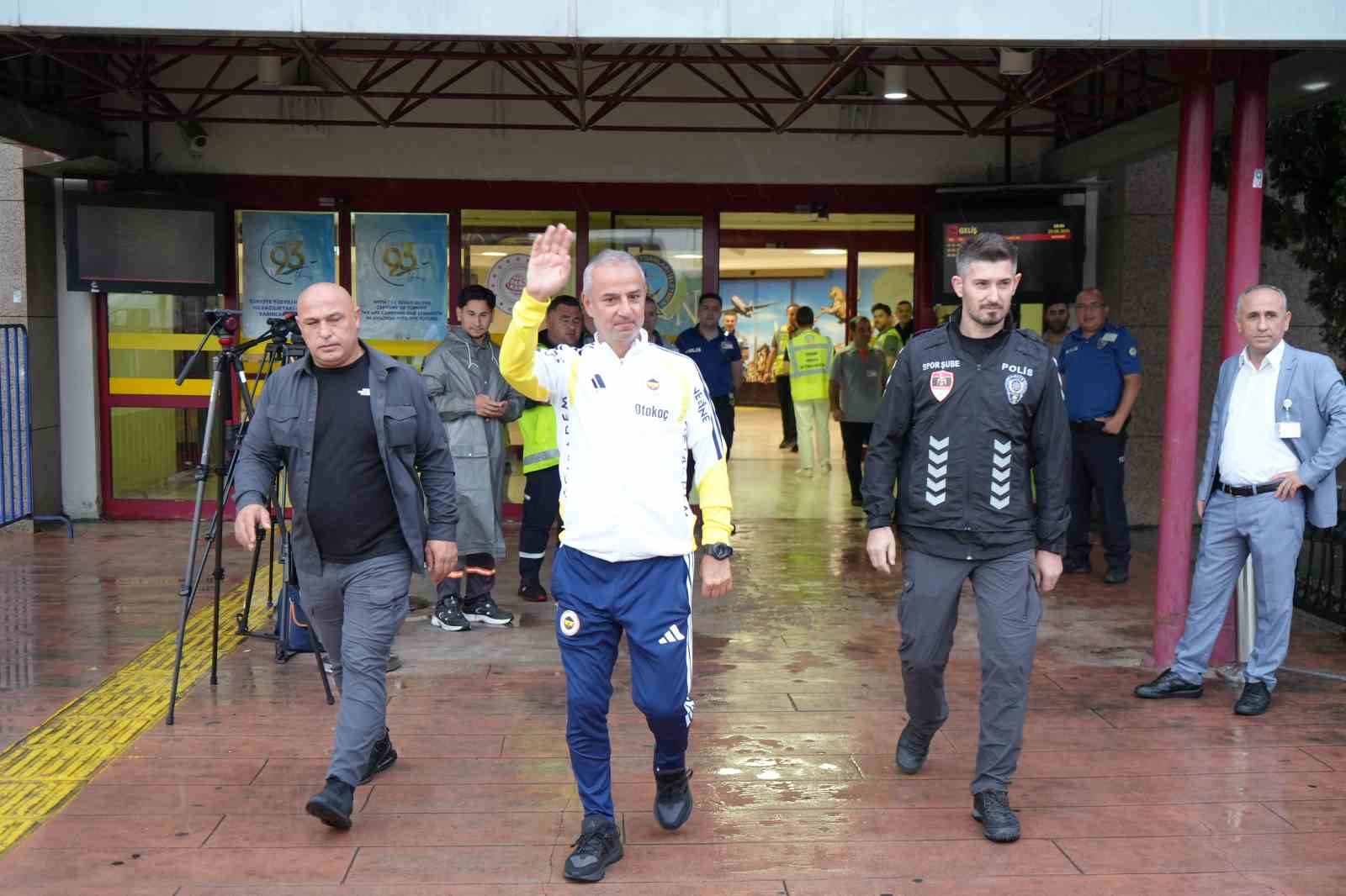 FENERBAHÇE KAFİLESİ SAMSUN’A GELDİ