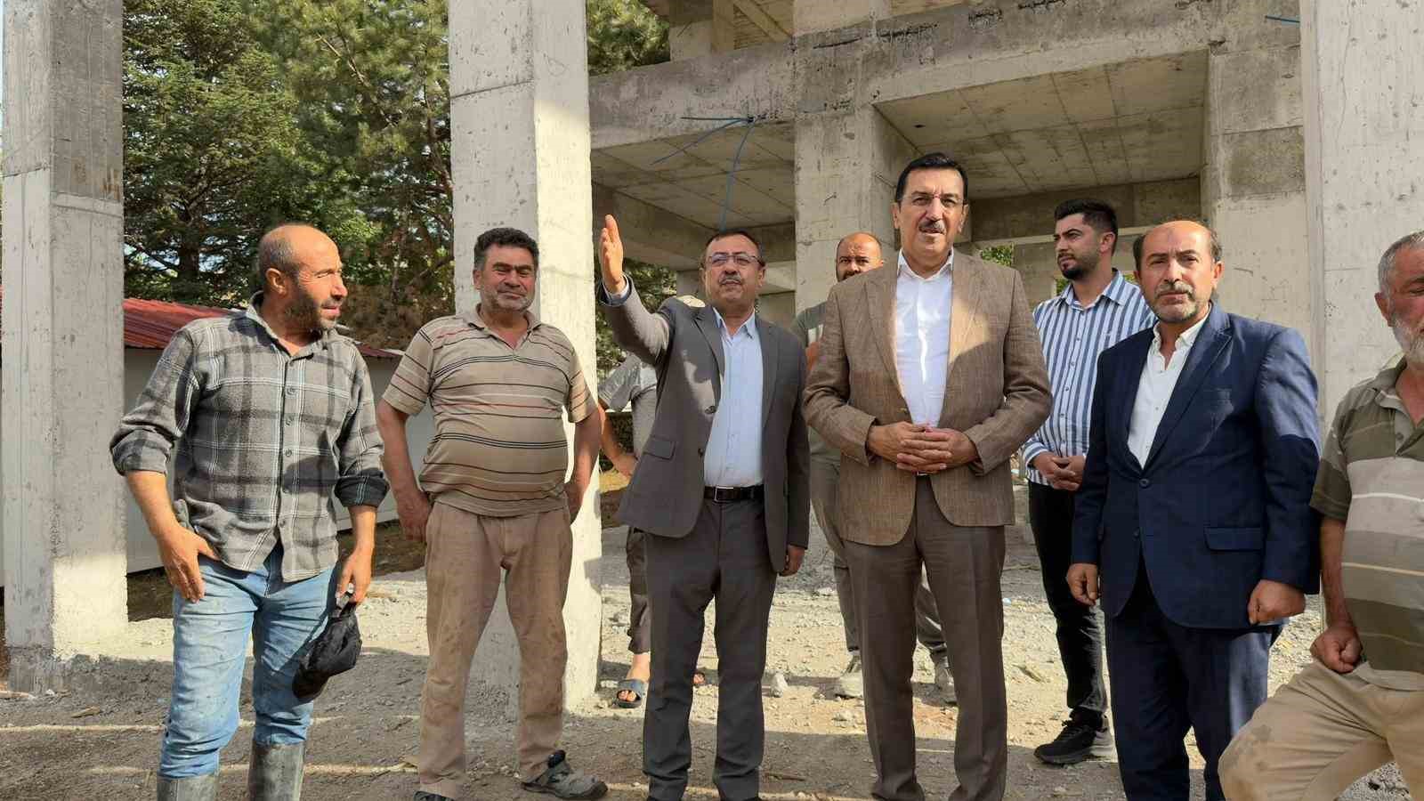 TÜFENKCİ, DOĞANŞEHİR ERKENEK’TE ZİYARETLERDE BULUNDU