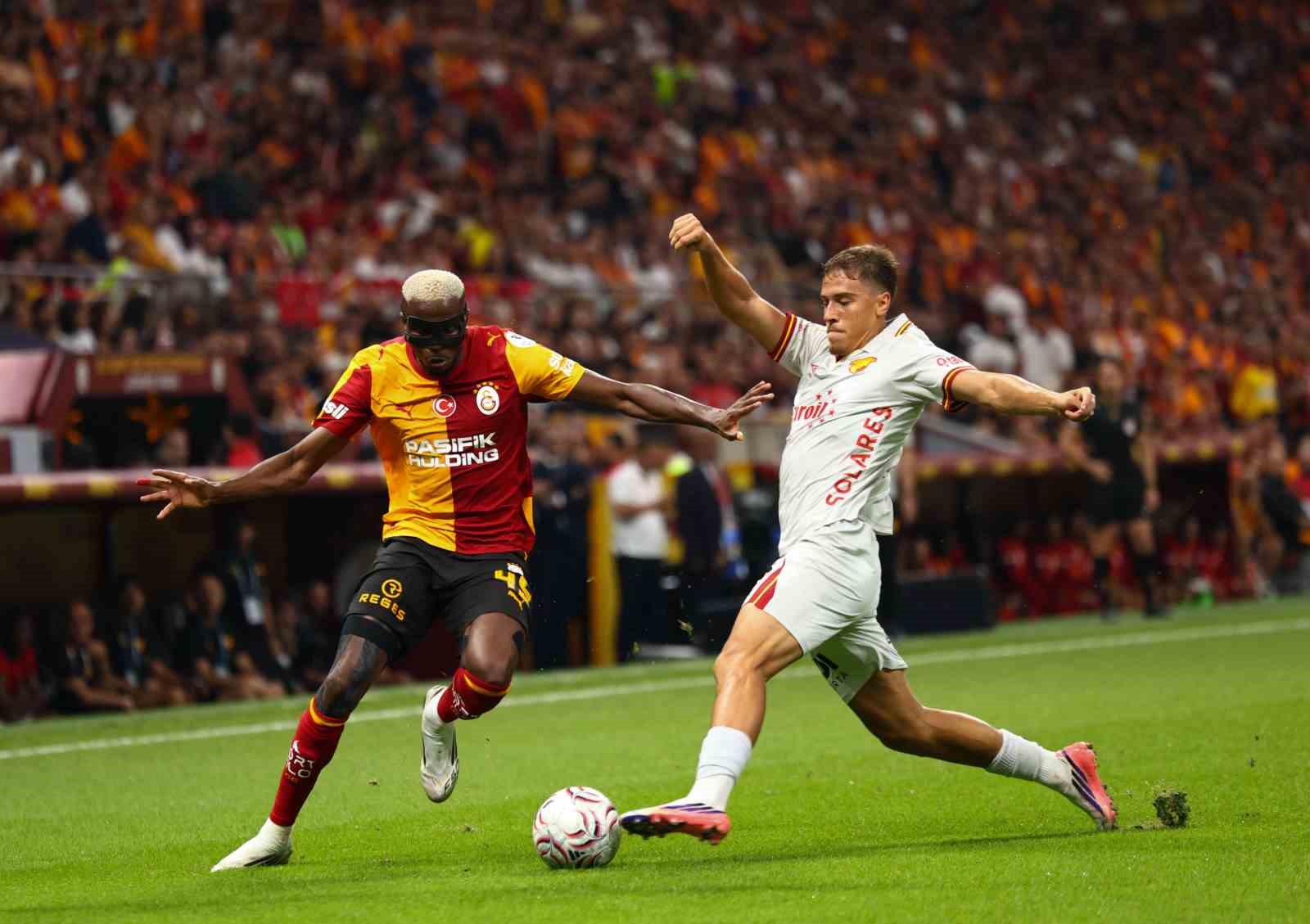 TRENDYOL SÜPER LİG: GALATASARAY: 1 - GÖZTEPE: 1 (İLK YARI)