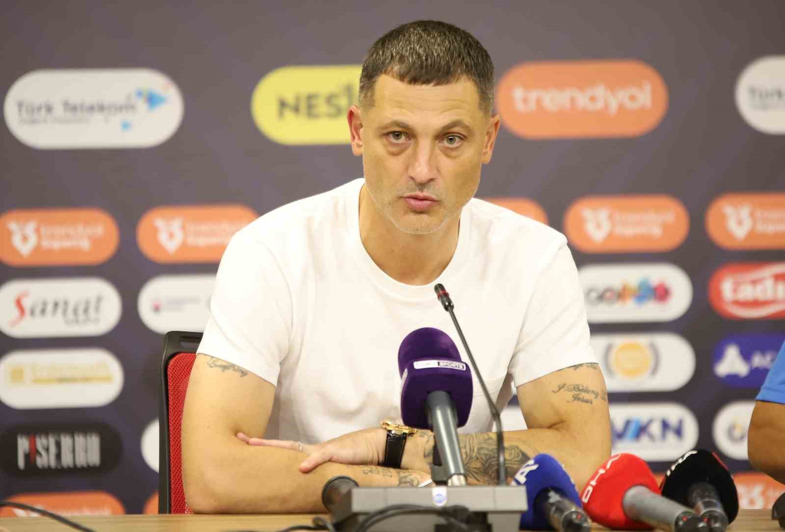 MİREL RADOİ: "GENEL OLARAK OYUNU DOMİNE ETTİK AMA İSTEDİĞİMİZ SONUCU ALAMADIK"
