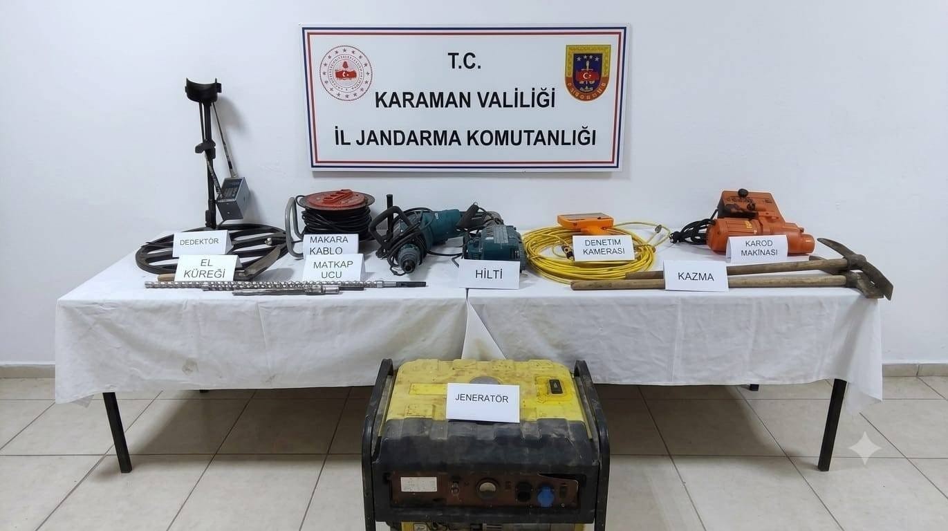 KARAMAN’DA JANDARMANIN YAKALADIĞI 34 KİŞİDEN 3’Ü TUTUKLANDI