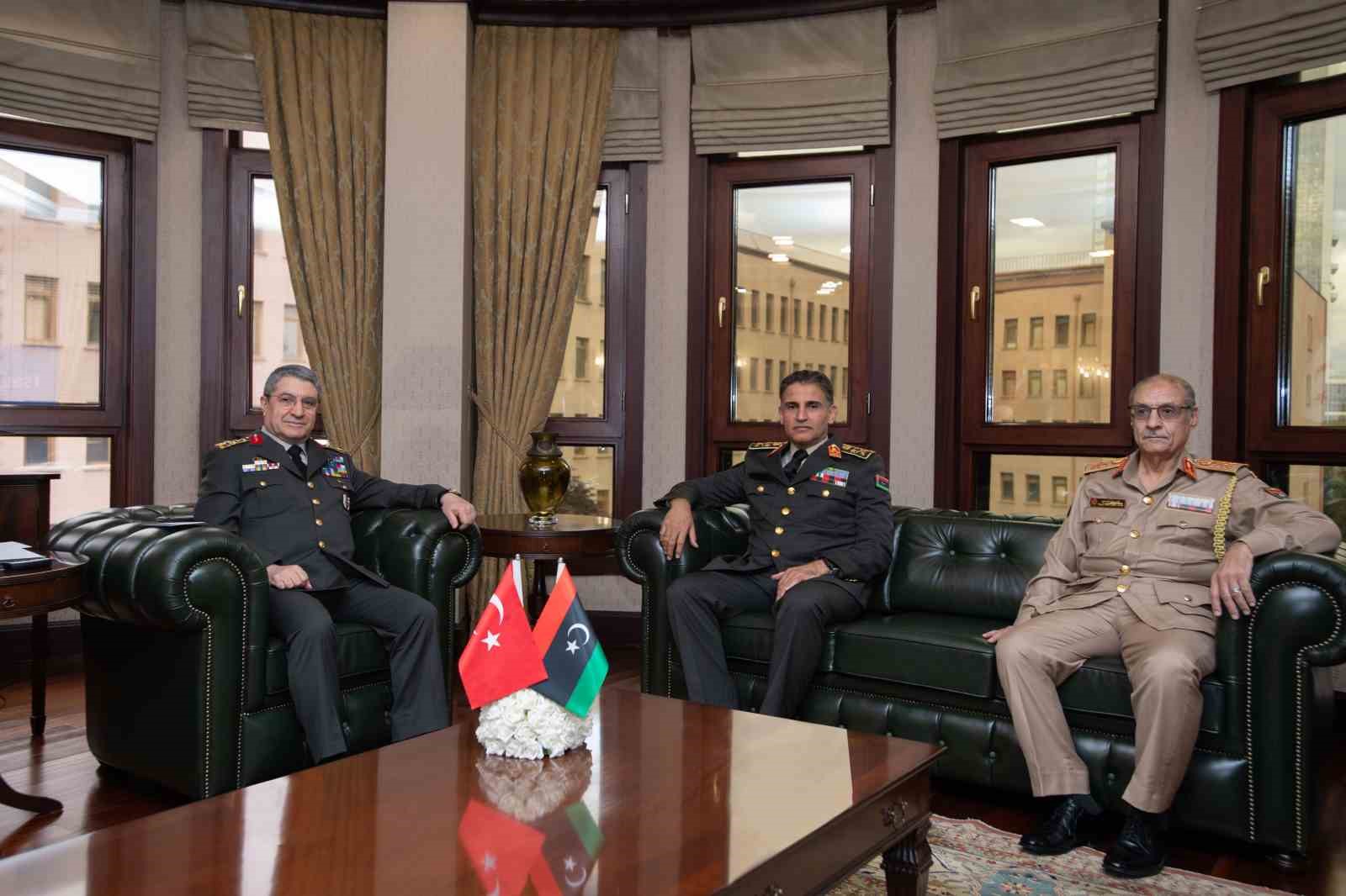 GENELKURMAY BAŞKANI BAYRAKTAROĞLU, LİBYALI MEVKİDAŞI AL-NAMROUSH İLE GÖRÜŞTÜ