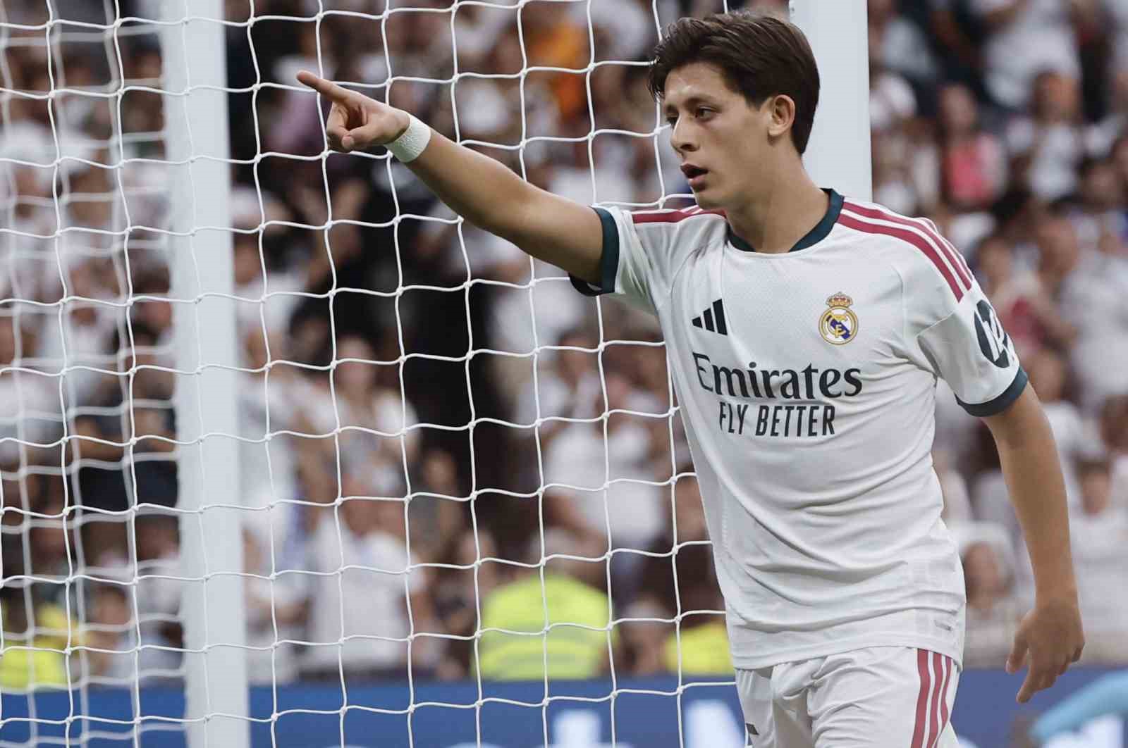 GOL PERDESİNİ ARDA GÜLER KAPATTI, REAL MADRİD FARKLI KAZANDI
