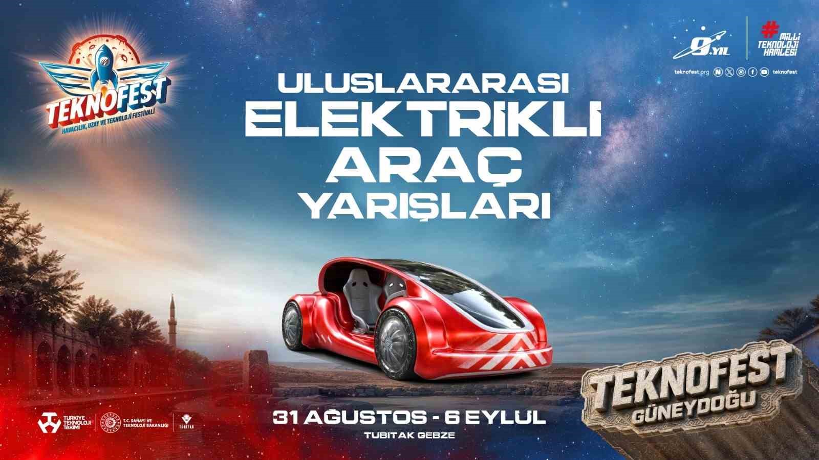 GELECEĞİN ELEKTRİKLİ ARAÇLARI TEKNOFEST 2026’DA PİSTE ÇIKIYOR