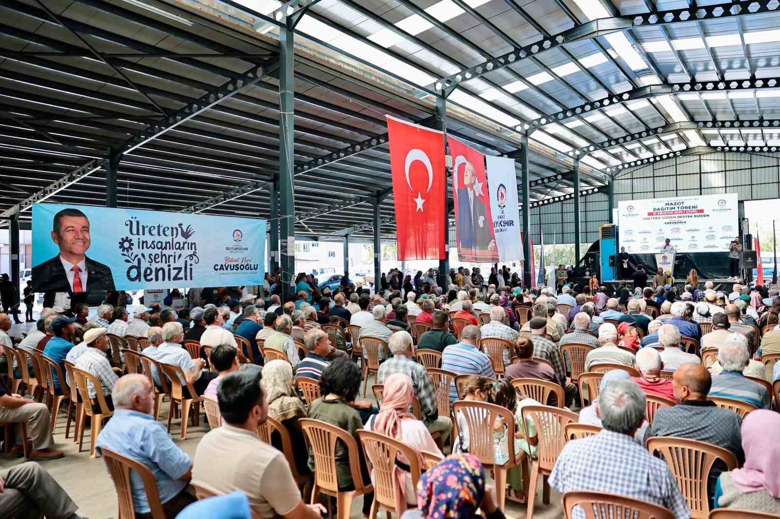 ÇİVRİLLİ ÜRETİCİYE 94 BİN LİTRE MAZOT DESTEĞİ SAĞLANDI