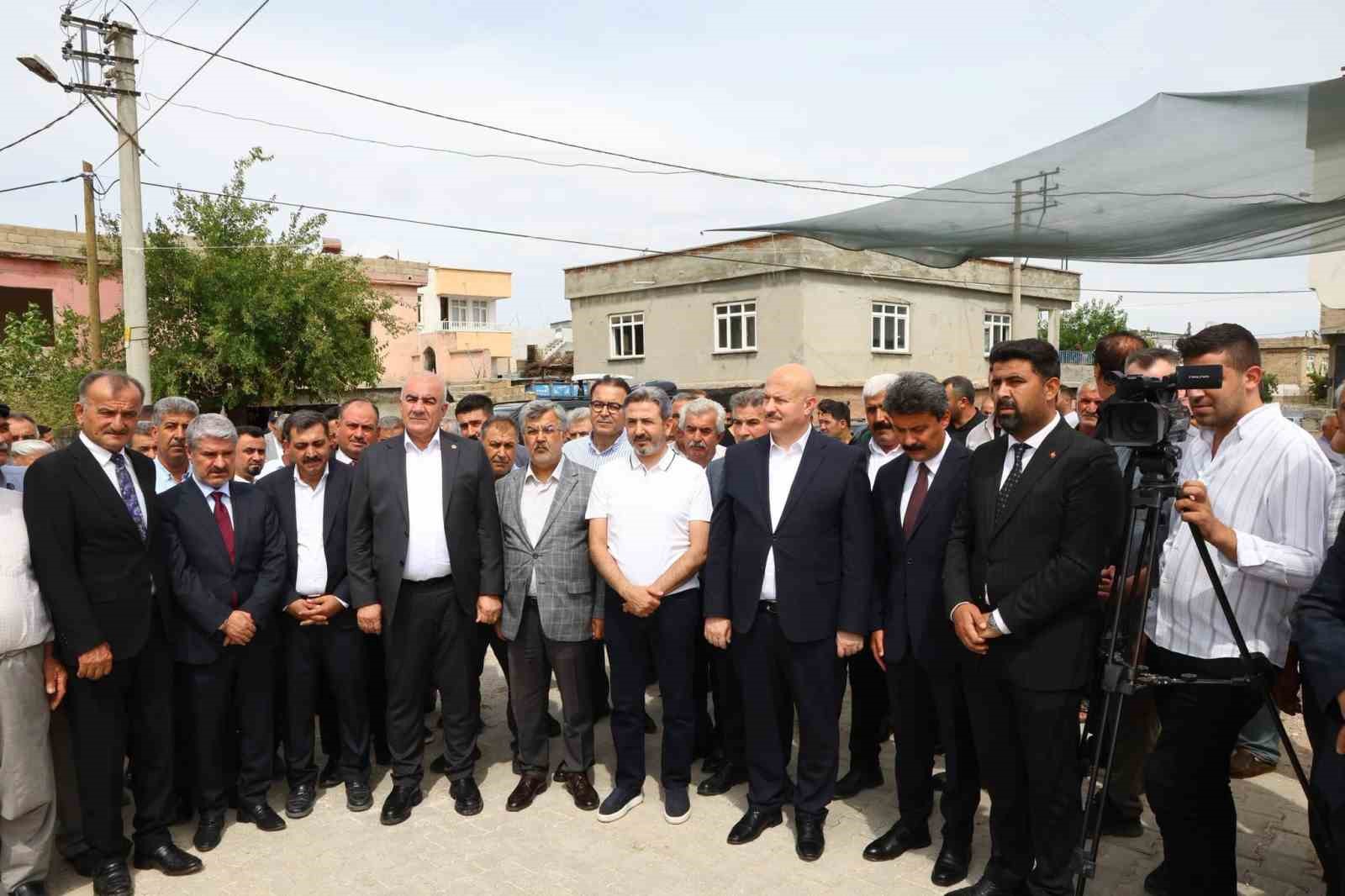 KESMETEPE’DE CAMİ TEMELİ DUALARLA ATILDI