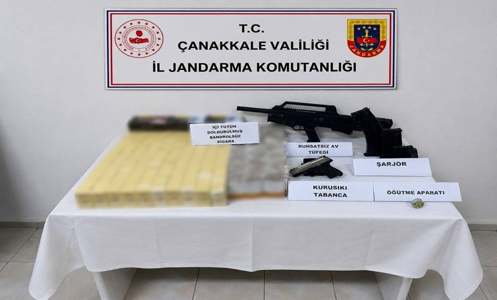 ÇANAKKALE’DE KAÇAKÇILIK OPERASYONU