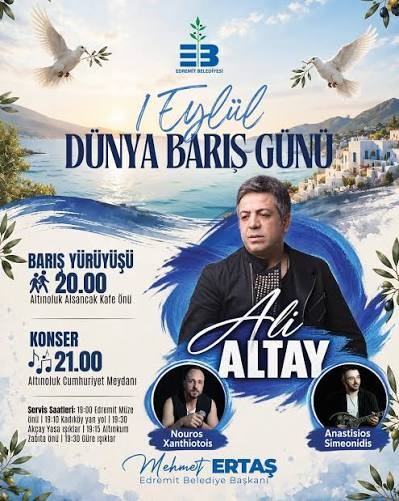 EDREMİT’TE 1 EYLÜL ETKİNLİKLERİ KIBRIS’TAKİ DENİZ KAZASI NEDENİYLE İPTAL EDİLDİ