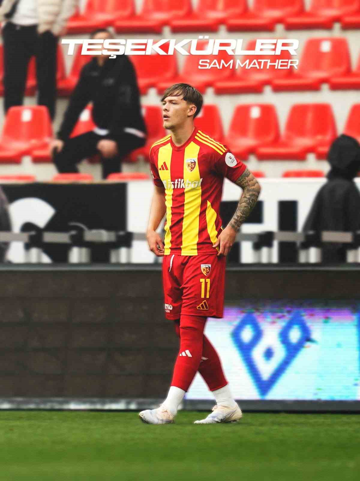 KAYSERİSPOR MATHER’İ GÖNDERDİ