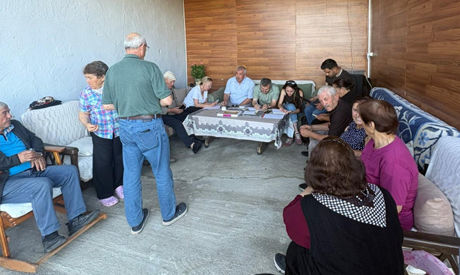 YENİ PARTİ ÜYE KAYITLARINA KÖYLERDE DEVAM EDİYOR
