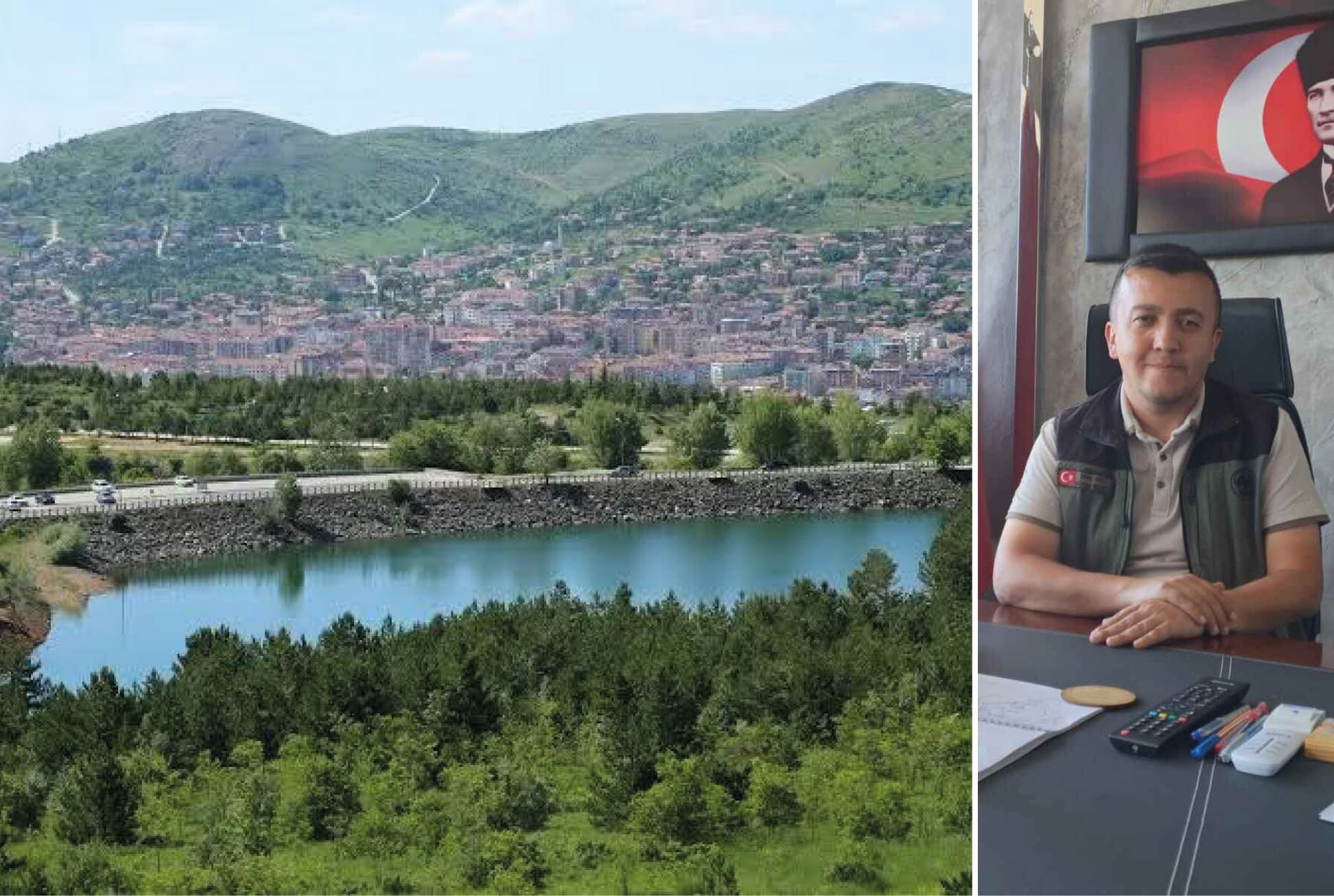 YENİ YOZGAT ORMAN İL İŞLETME MÜDÜRÜ İSLAM USLU: BİR ORMANIN, BİR ŞEHRE BU KADAR YAKIŞTIĞINI YOZGAT ÇAMLIĞI’NDA GÖRDÜM