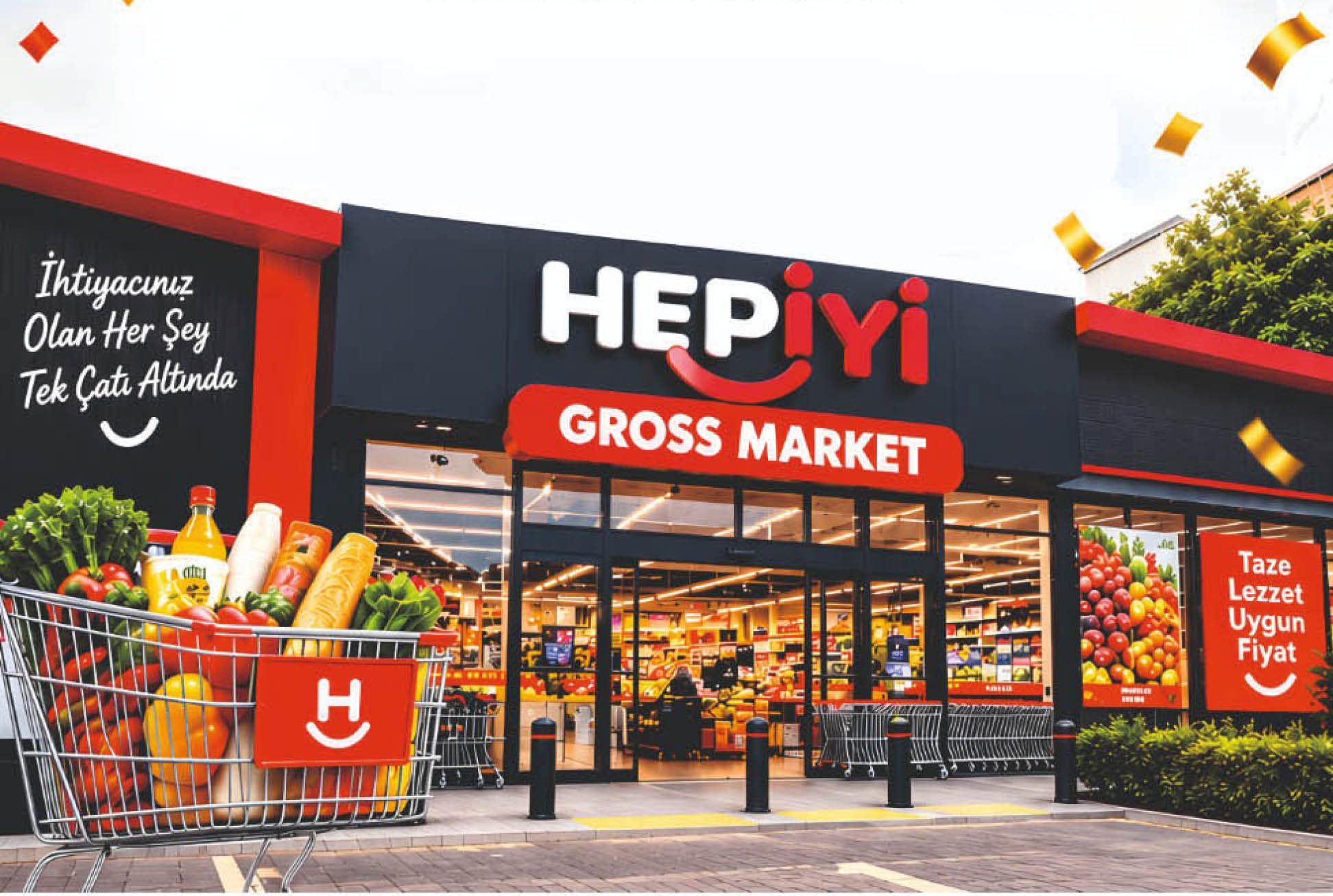 'HEP İYİ GROSS MARKET’ KALİTELİ ÜRÜNLERİYLE YOZGAT’TA DA HİZMETE AÇILIYOR
