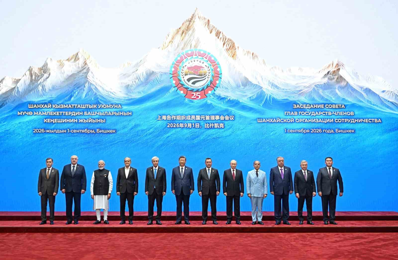 KIRGIZİSTAN’DA ŞANGHAY İŞBİRLİĞİ ÖRGÜTÜ ZİRVESİ BAŞLADI