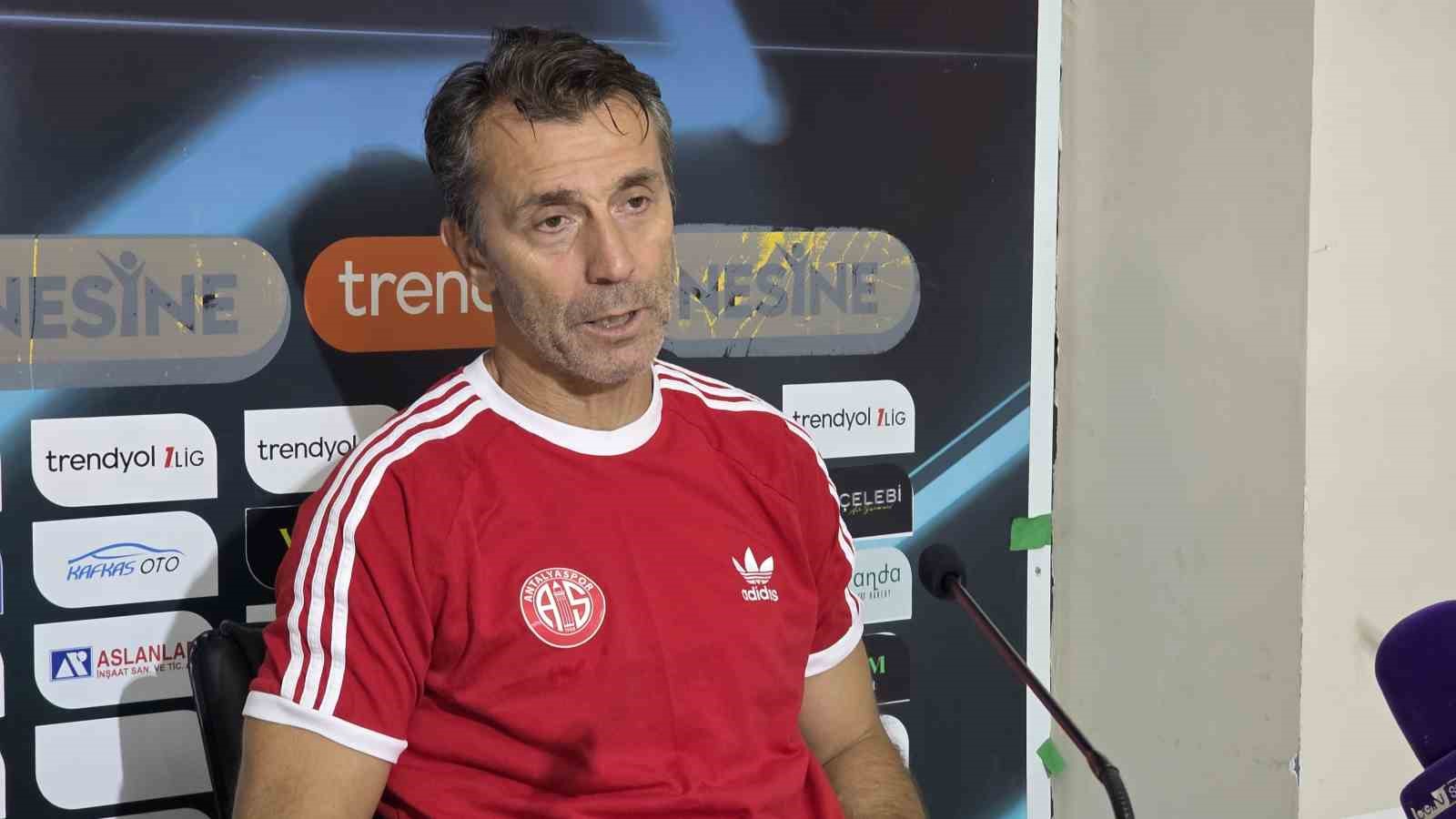 BANDIRMASPOR-ANTALYASPOR MAÇININ ARDINDAN