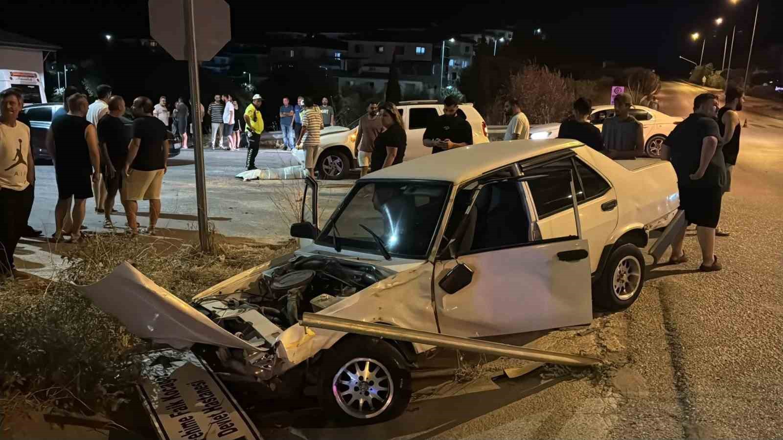 SÖKE’DE TRAFİK KAZASI: 2 YARALI