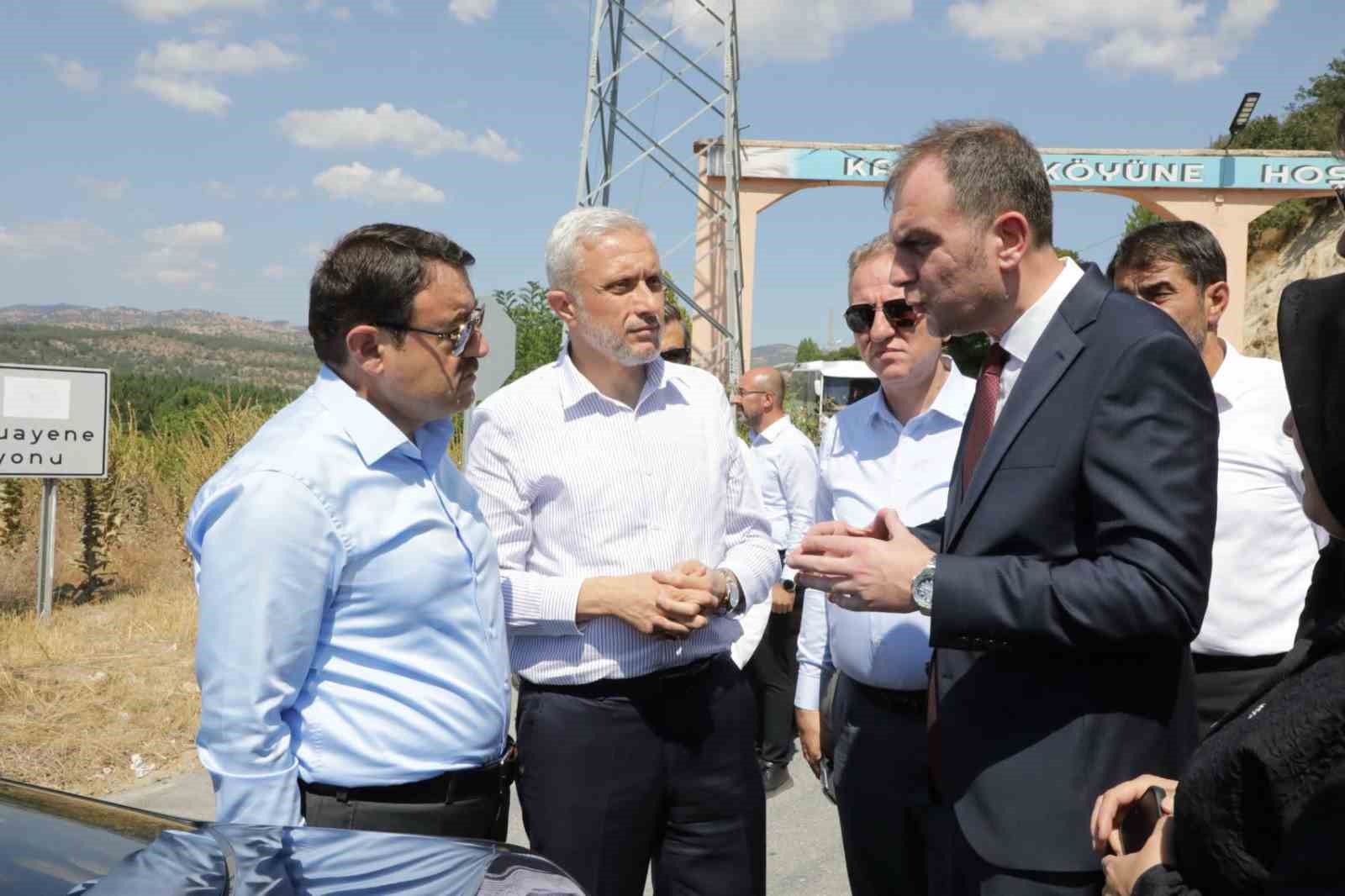 VALİ MUSA IŞIN, YOL YAPIM ÇALIŞMALARINI YERİNDE İNCELEDİ