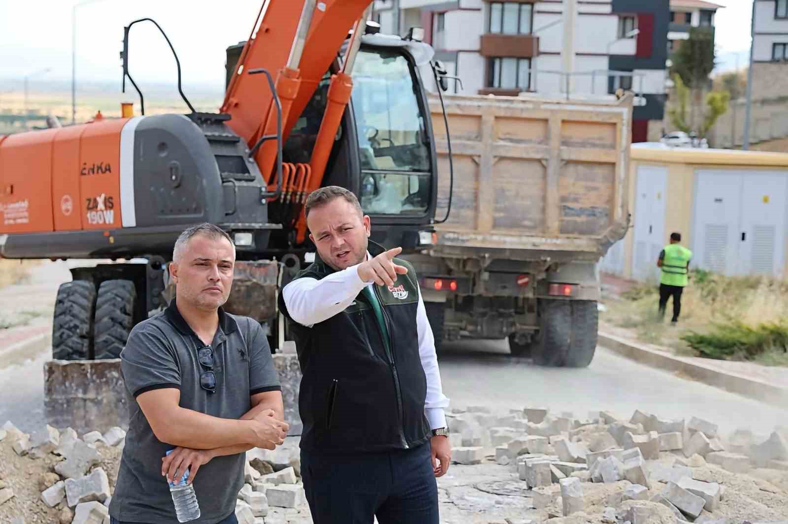 ÇİVRİL TOKİ’YE KONFORLU ULAŞIM İÇİN İLK ADIM