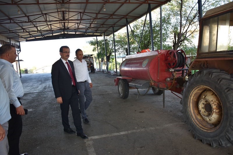 SALİHLİ’DE ORMAN YANGINI TEDBİRLERİ ARTIRILDI