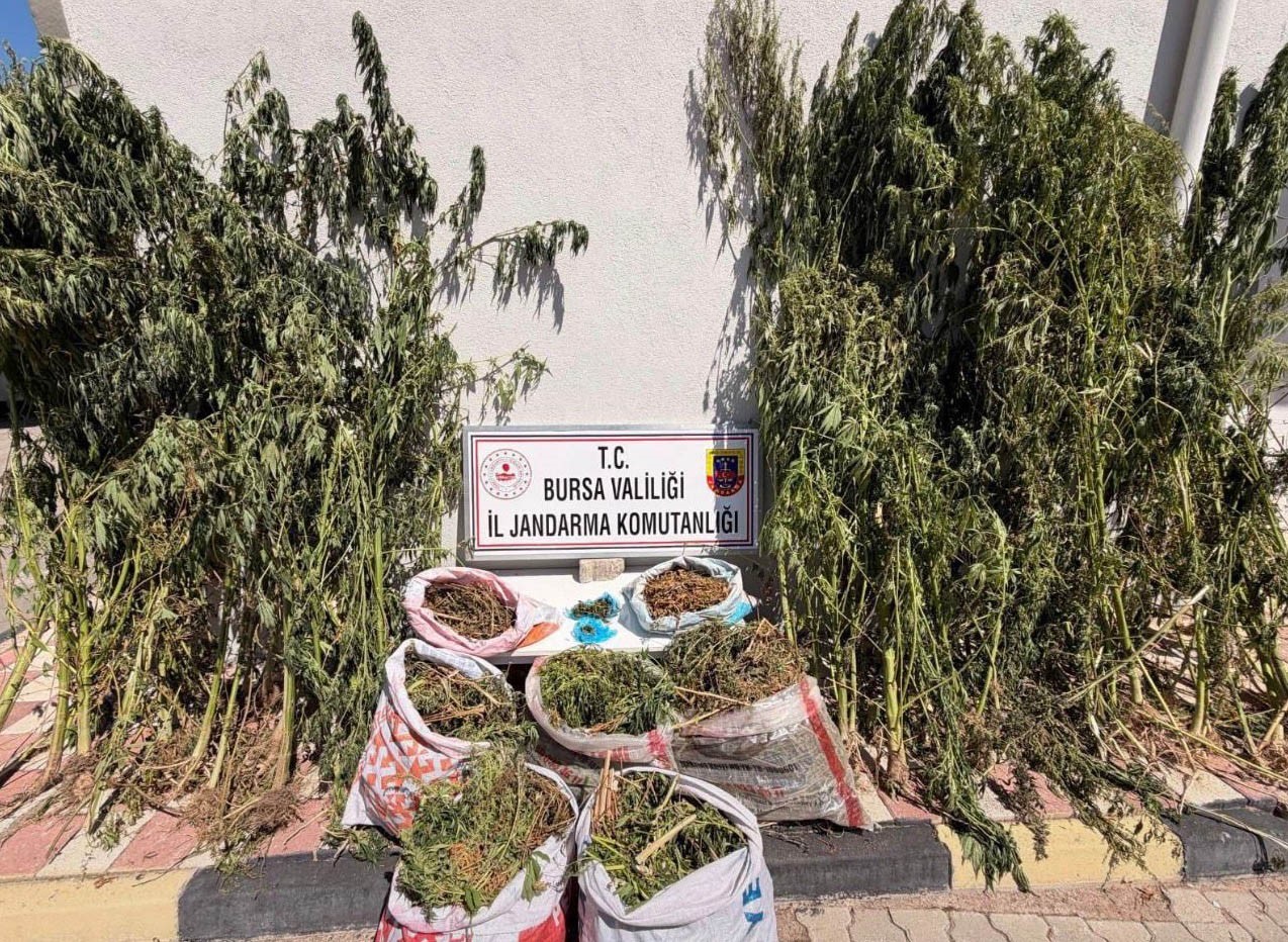 BURSA’DA UYUŞTURUCU OPERASYONU: 22 KİLO 675 GRAM ESRAR ELE GEÇİRİLDİ