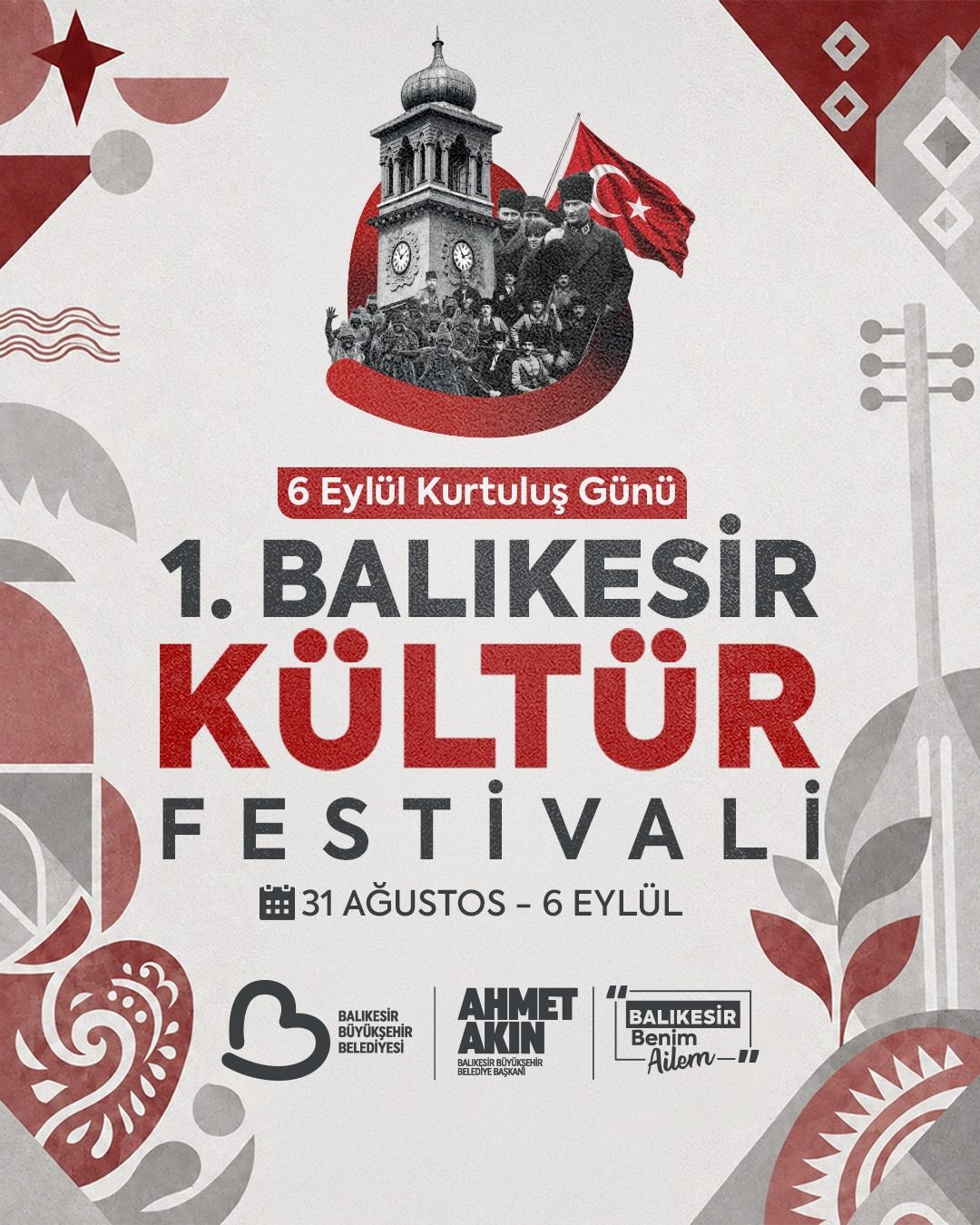 BALIKESİR’İN KURTULUŞ COŞKUSU KÜLTÜR FESTİVALİ İLE TAÇLANIYOR